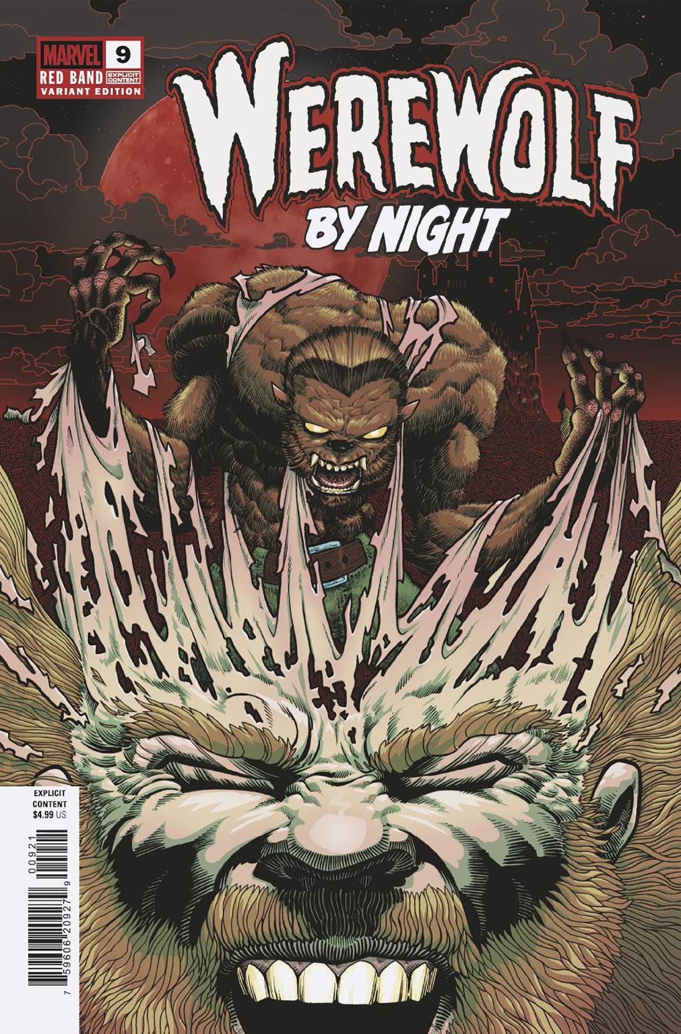 Werewolf By Night Red Band #9 Gonzo Variant (Polybag) | Odin's Place