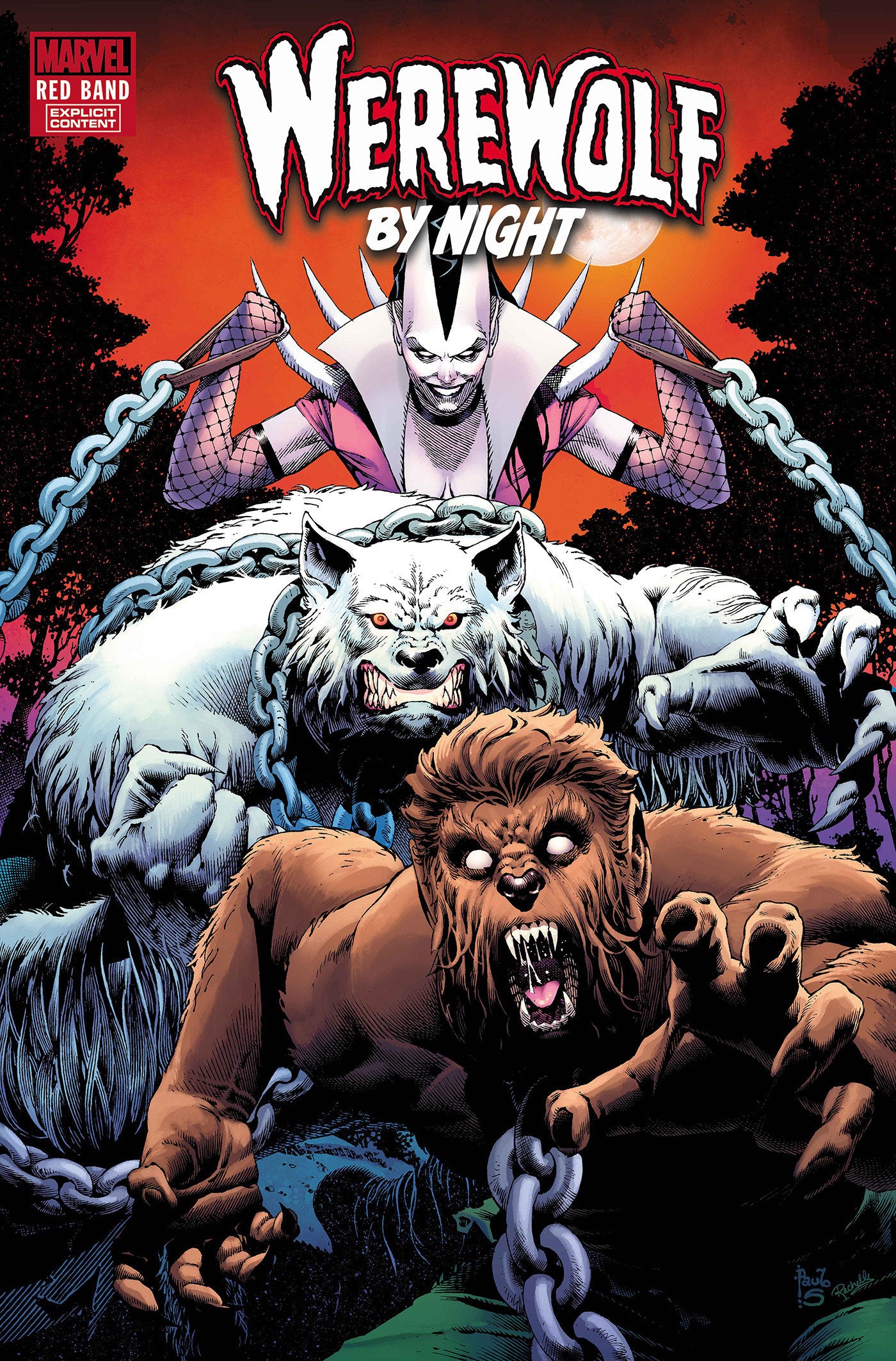 Werewolf By Night: Red Band #10 Paulo Siqueira Variant [Polybagged] | Odin's Place