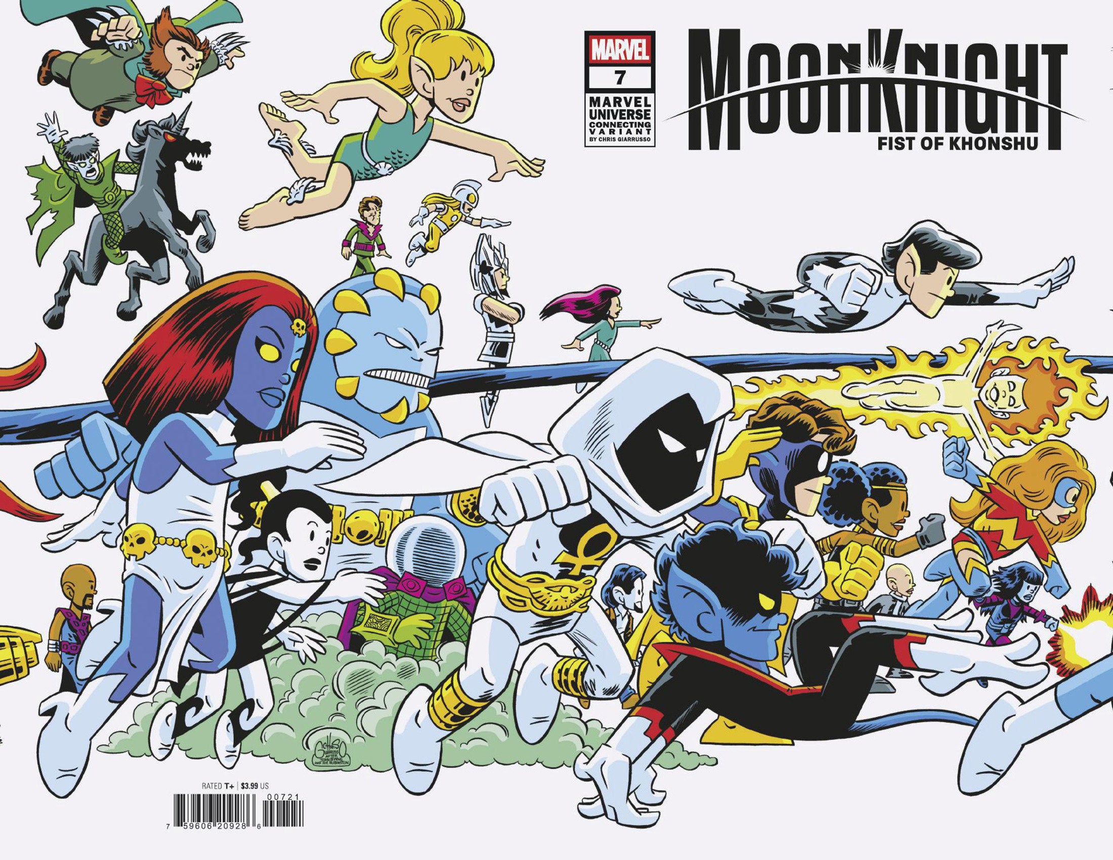 Moon Knight: Fist Of Khonshu #7 Chris Giarrusso Marvel Universe Connecting Wrap Variant I | Odin's Place