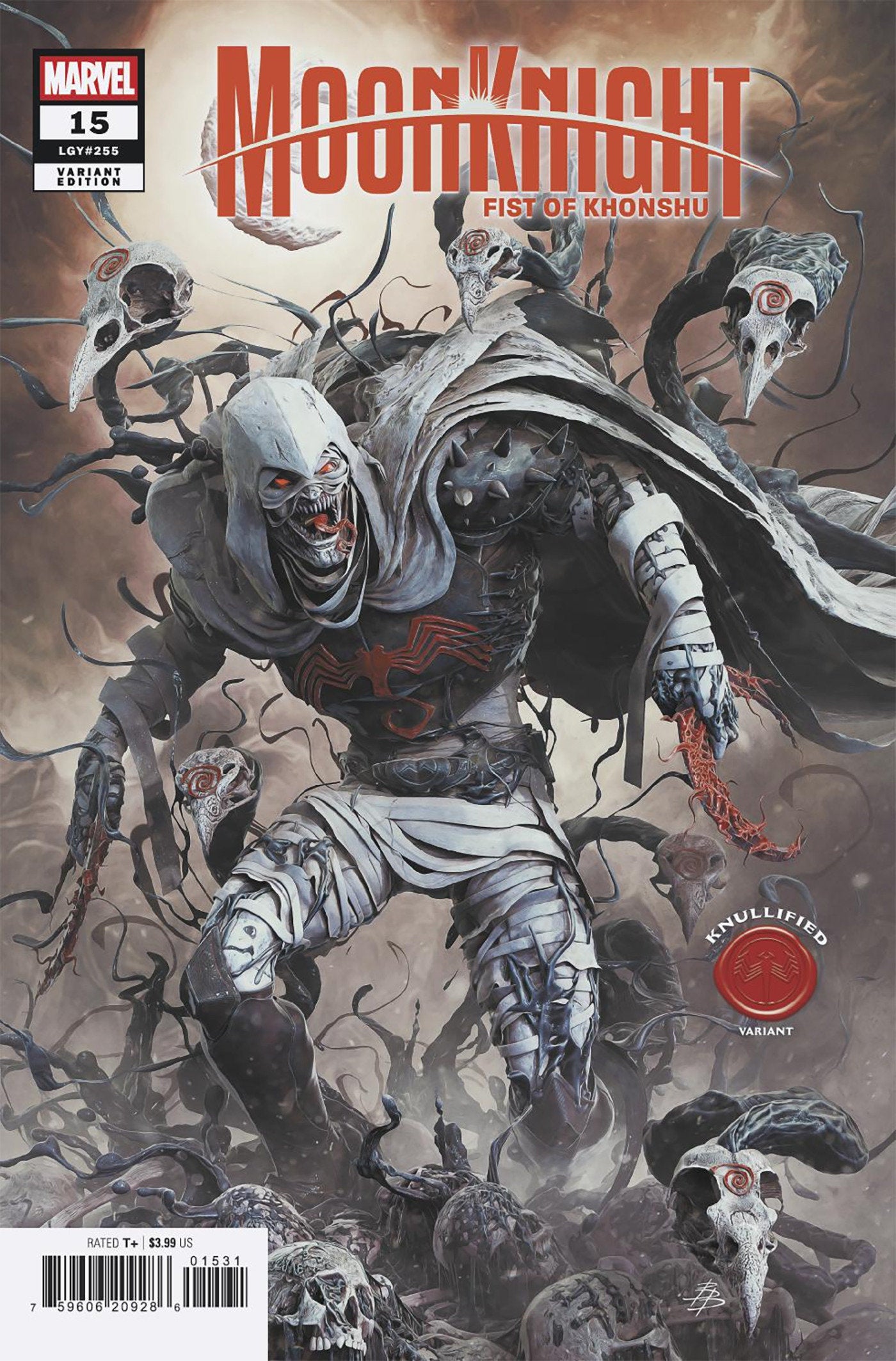 Moon Knight: Fist Of Khonshu #15 Bjorn Barends Knullified Variant | Odin's Place