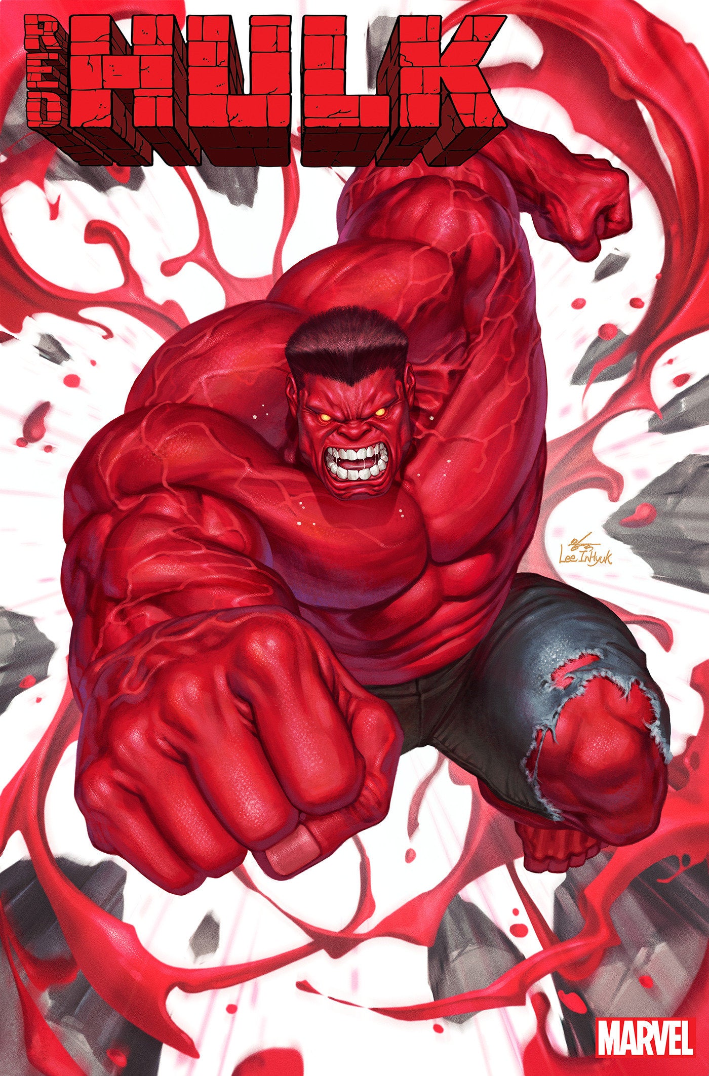 Red Hulk #1 25 Copy Variant Edition Inhyuk Lee Variant | Odin's Place