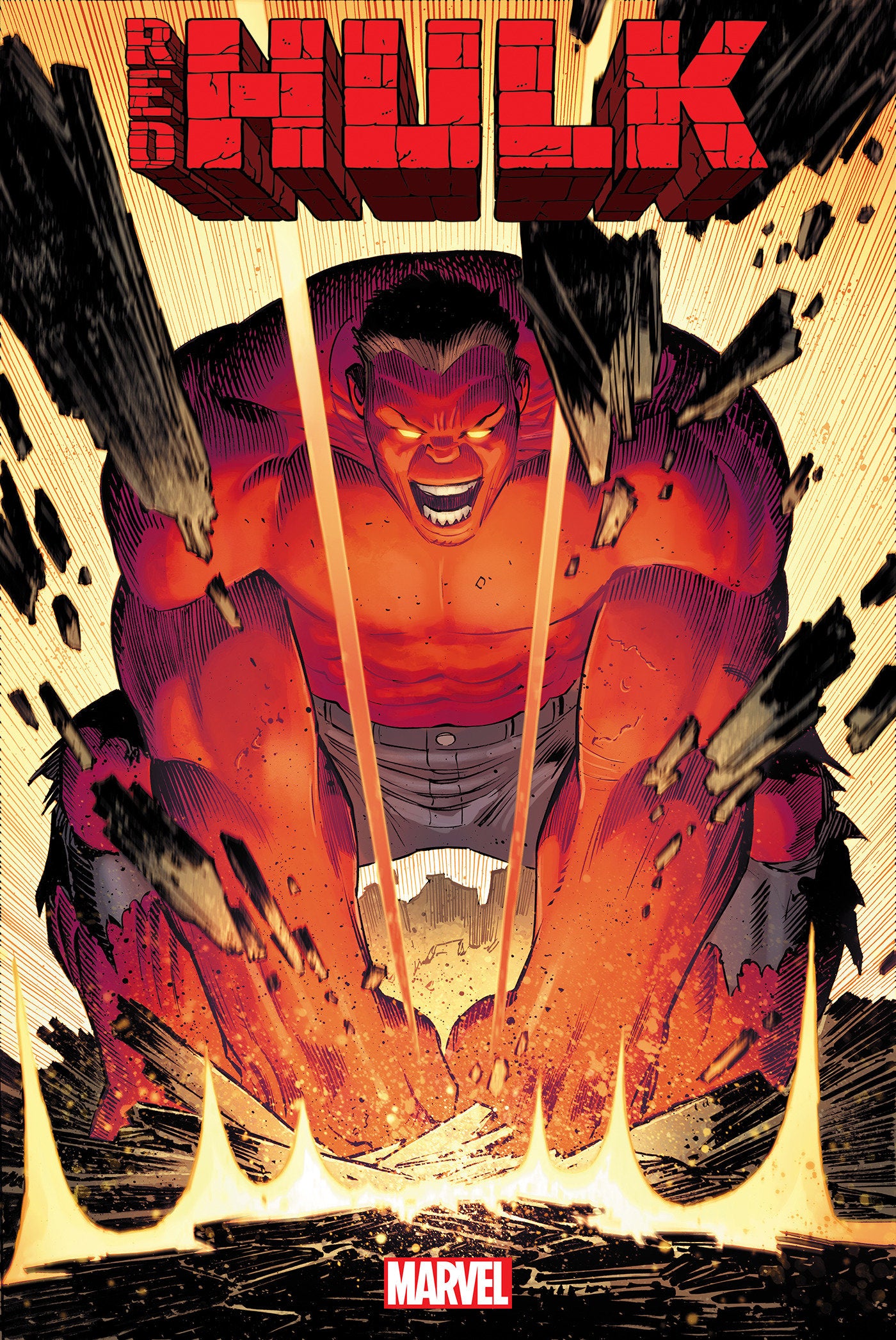 Red Hulk #1 John Romita Jr Variant | Odin's Place