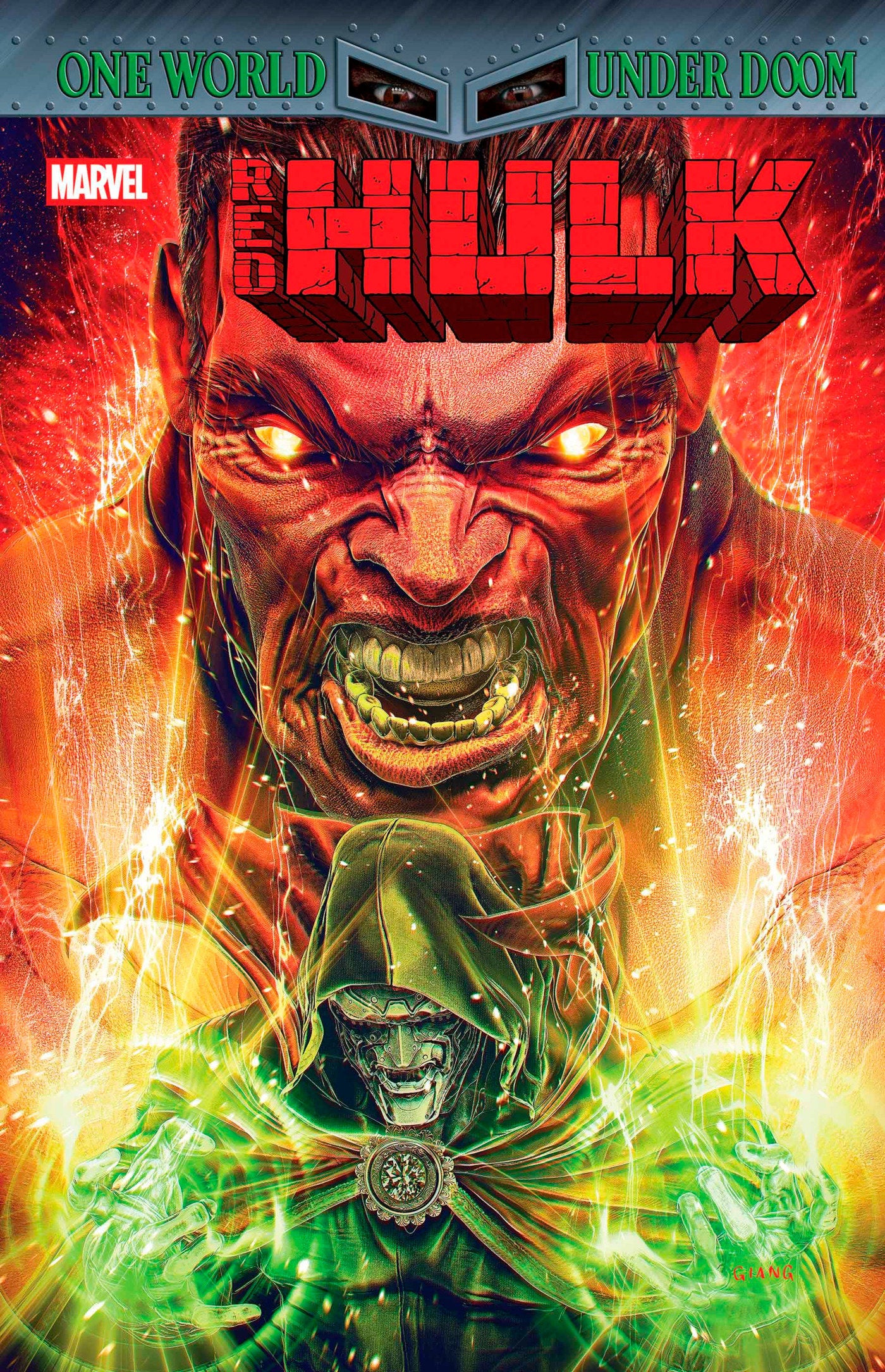 Red Hulk #3 John Giang Variant [Doom] | Odin's Place