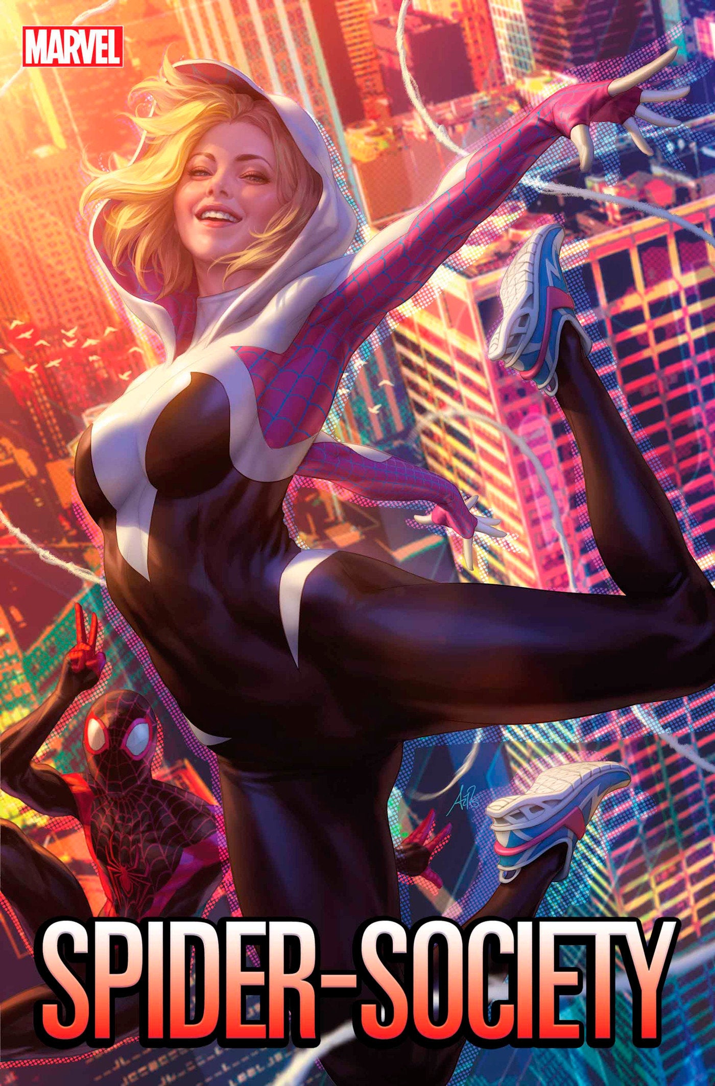 Spider-Society #1 Artgerm Spider-Gwen Variant | Odin's Place