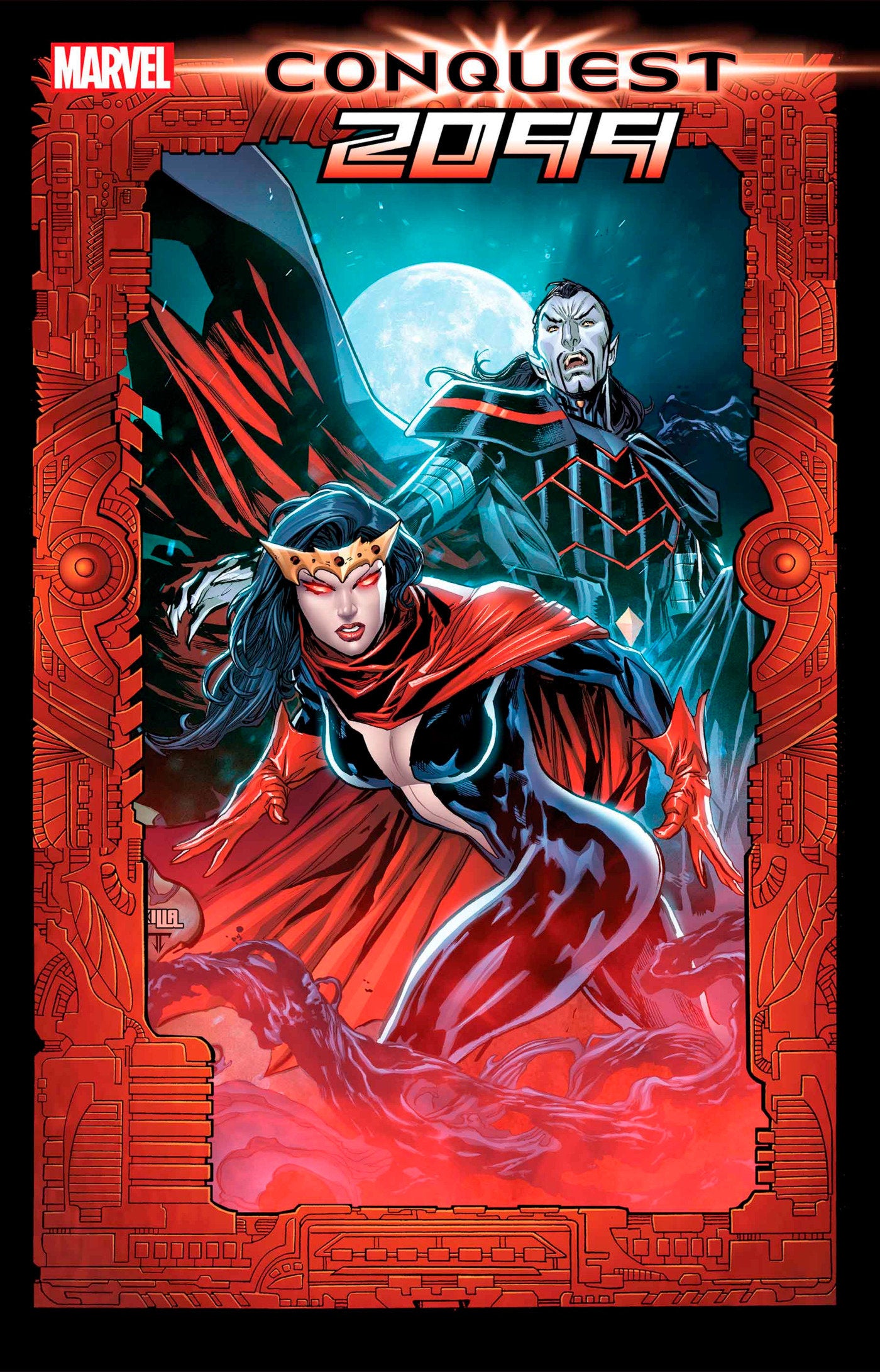 Conquest 2099 #5 Ken Lashley Frame Variant | Odin's Place