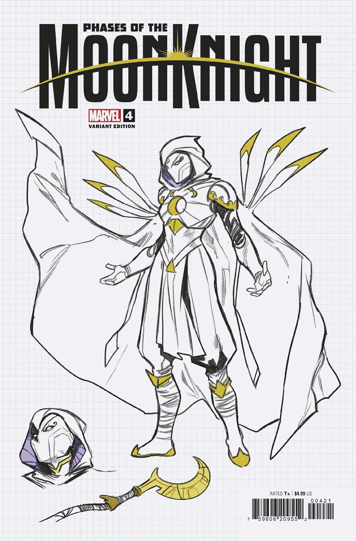 Phases Of The Moon Knight #4 Moises Hidalgo Design Variant | Odin's Place