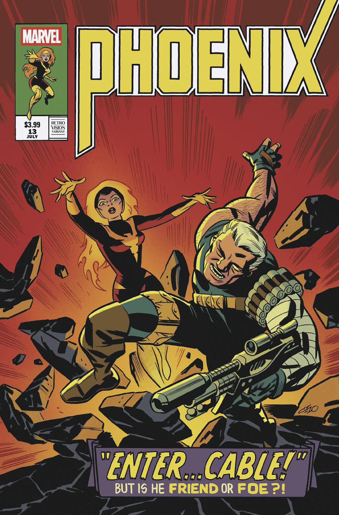 Phoenix #13 Michael Cho Retrovision Variant | Odin's Place