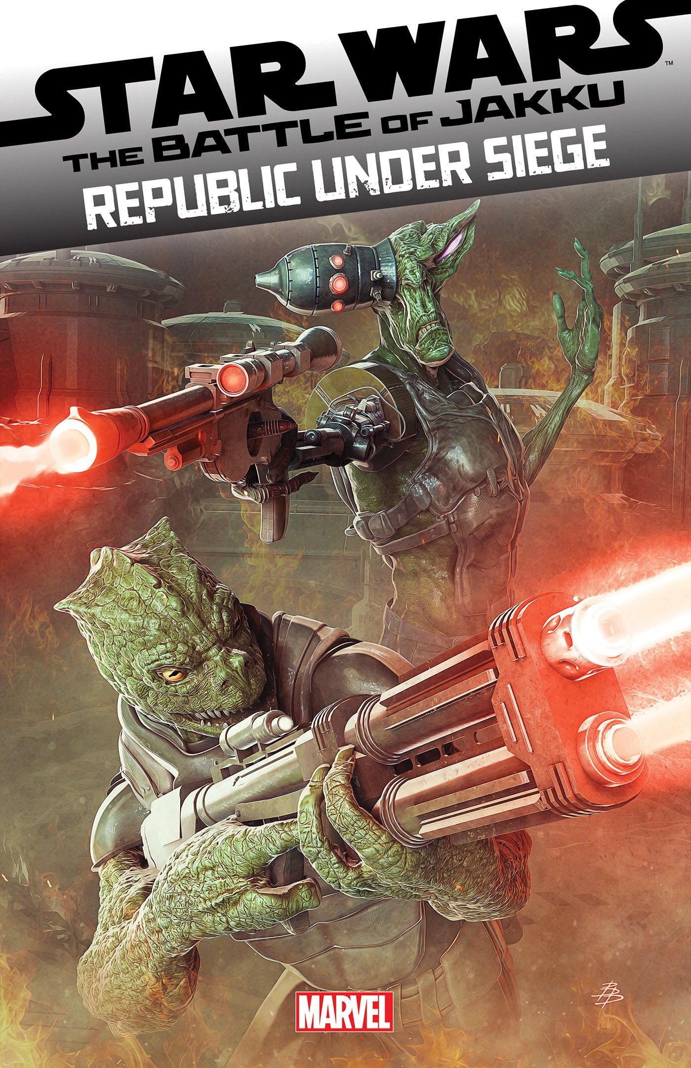 Star Wars: Battle Of Jakku - Republic Under Siege #2 Bjorn Barends Variant | Odin's Place