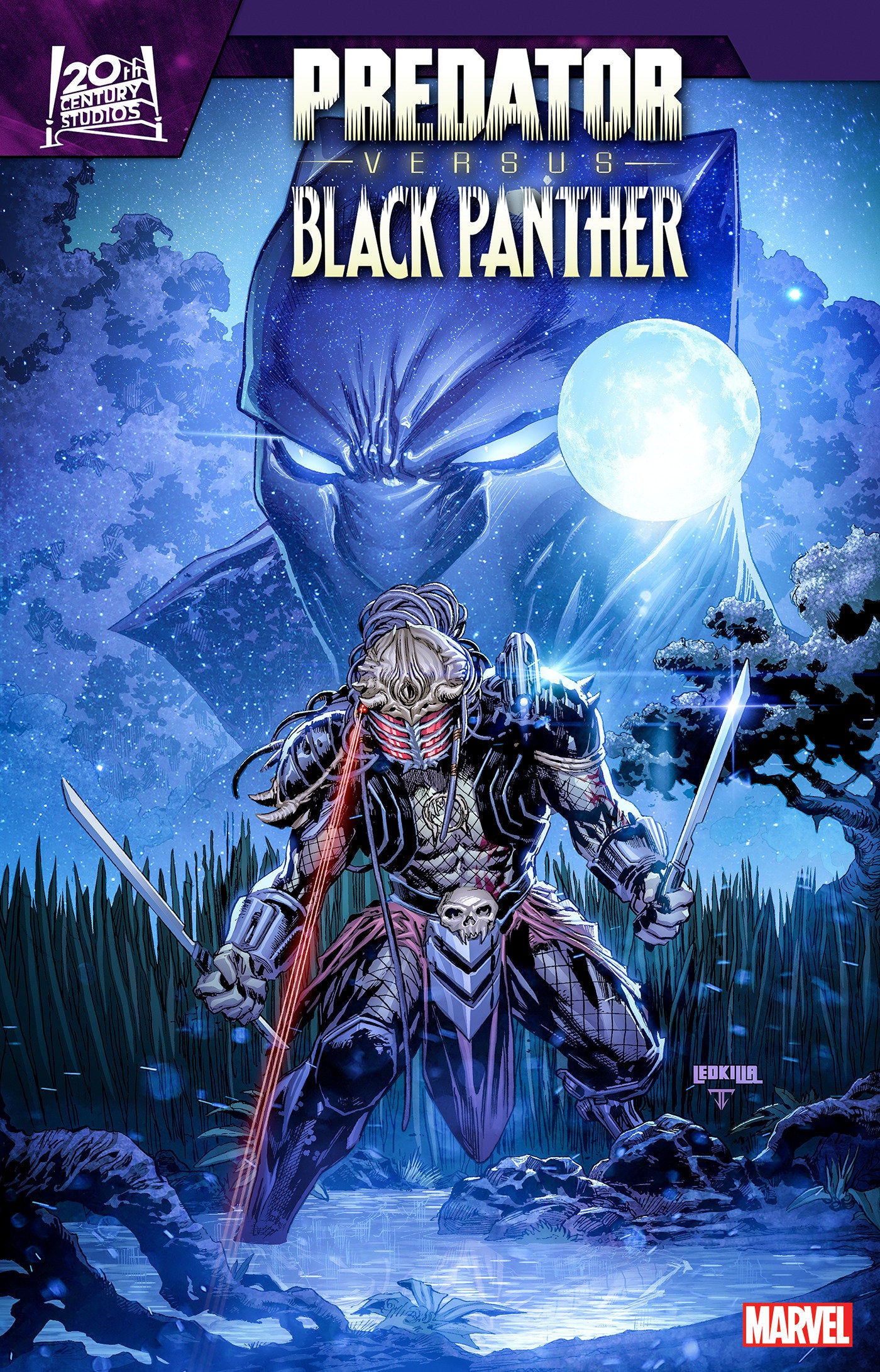 Predator vs. Black Panther #4 Ken Lashley Variant | Odin's Place