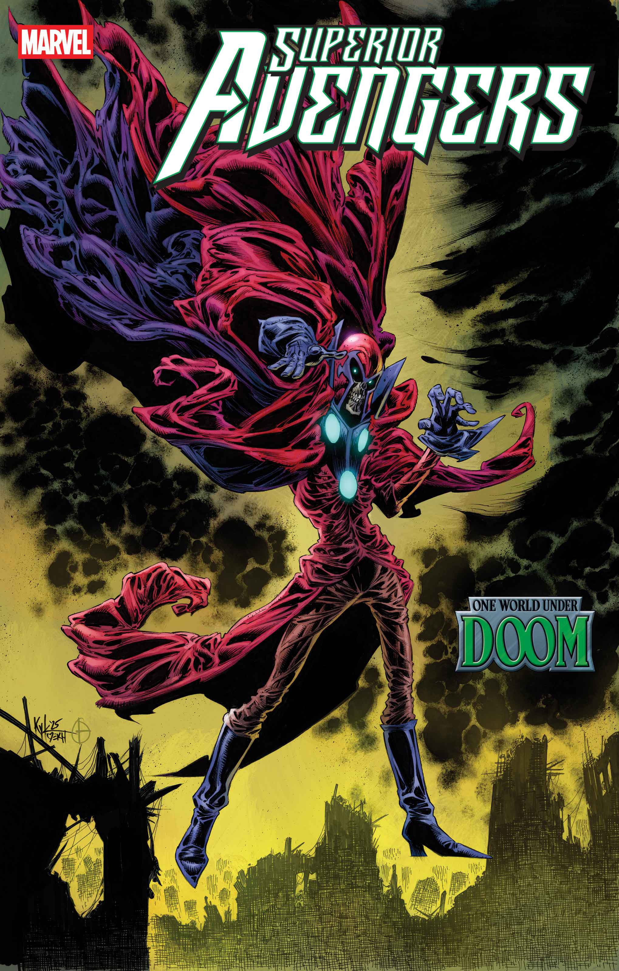 Superior Avengers #6 Kyle Hotz Variant [Doom] | Odin's Place