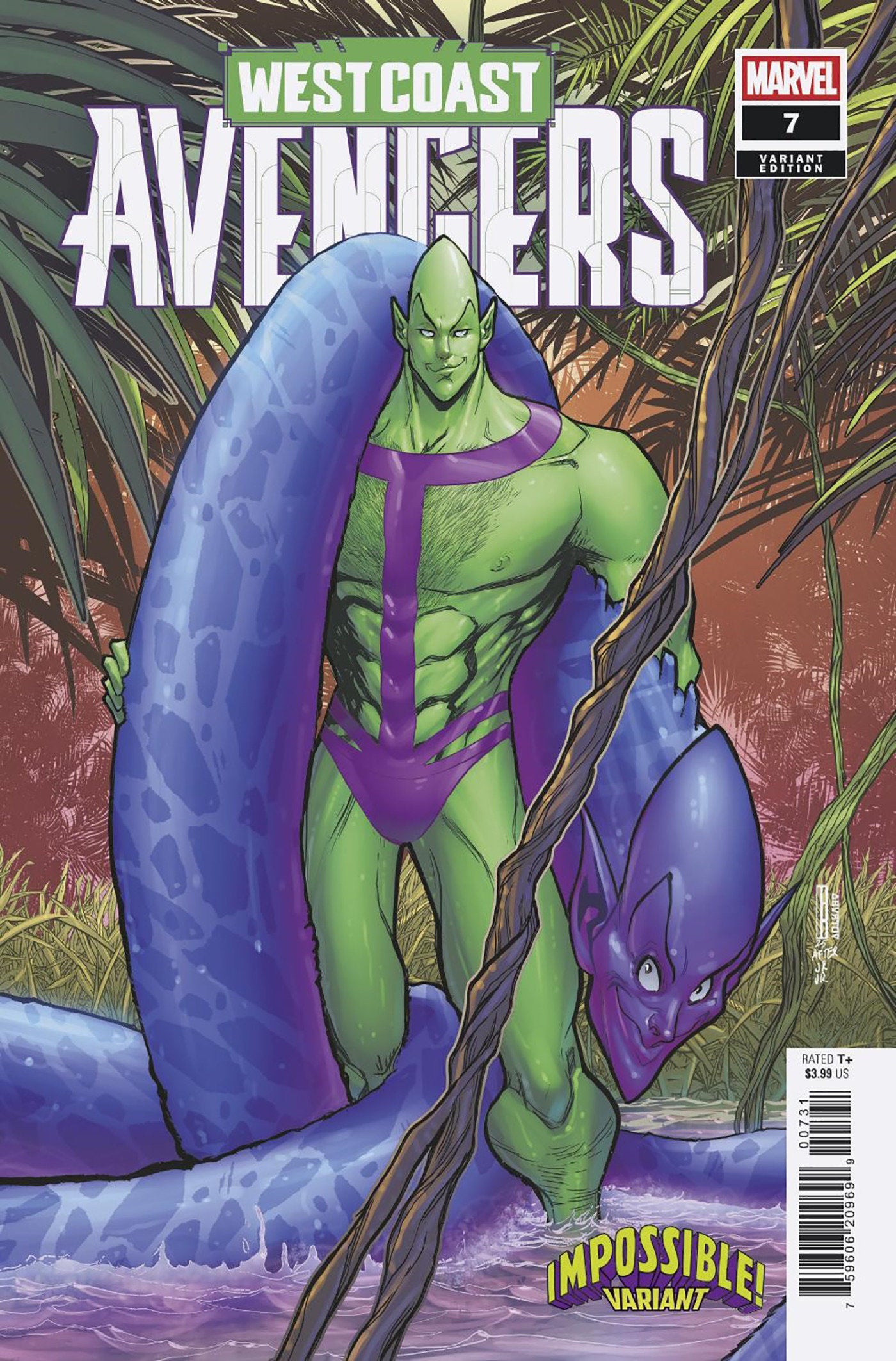 West Coast Avengers #7 David Baldeon Impossible! Variant | Odin's Place