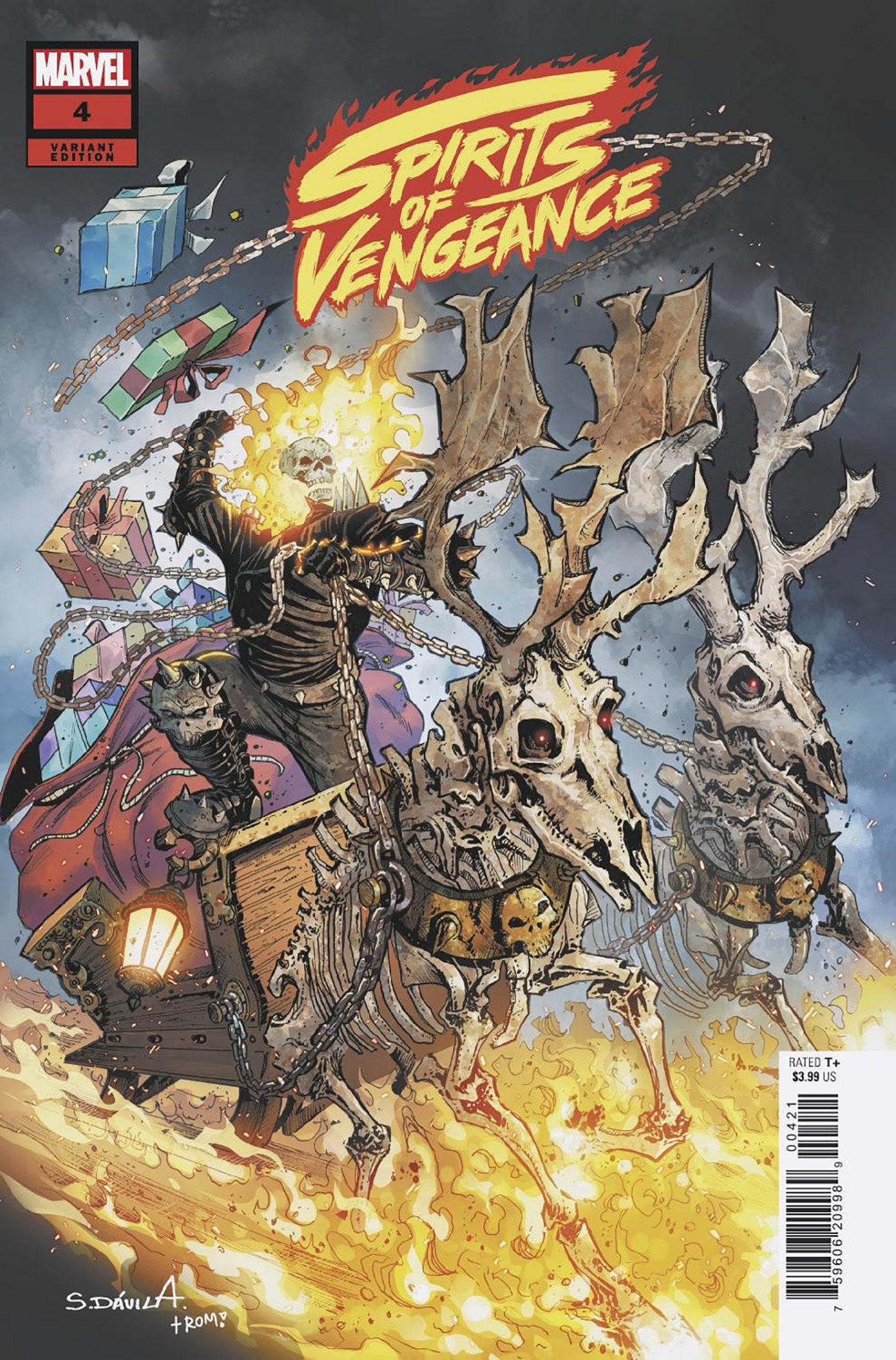 Spirits Of Vengeance #4 Sergio Davila Variant | Odin's Place