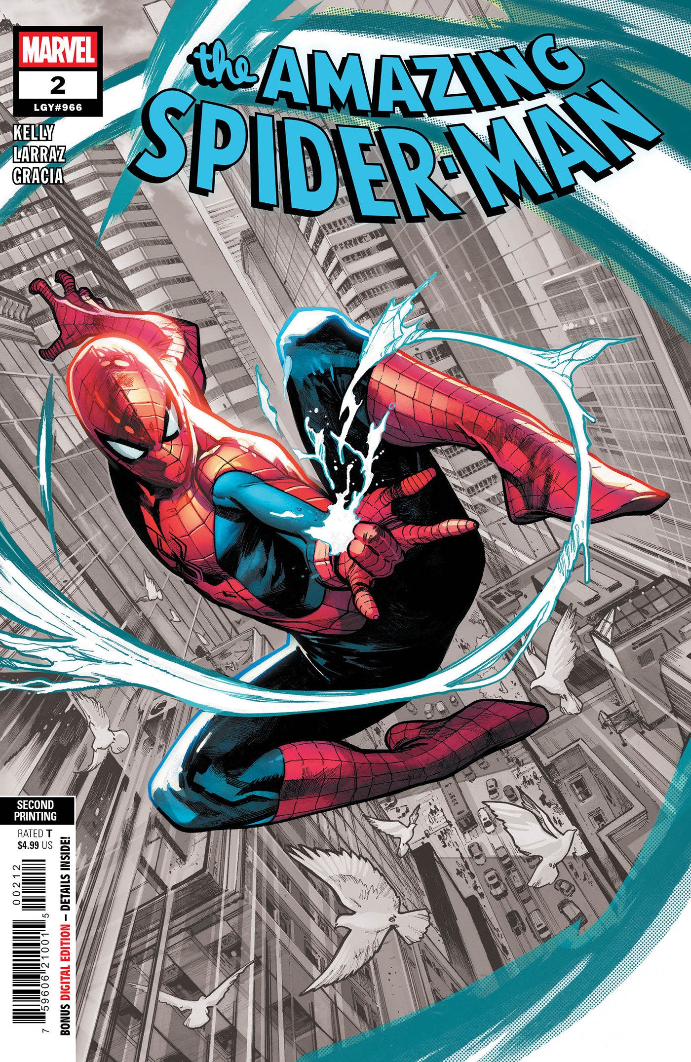 Amazing Spider-Man #2 Pepe Larraz 2nd Print Variant | Odin's Place