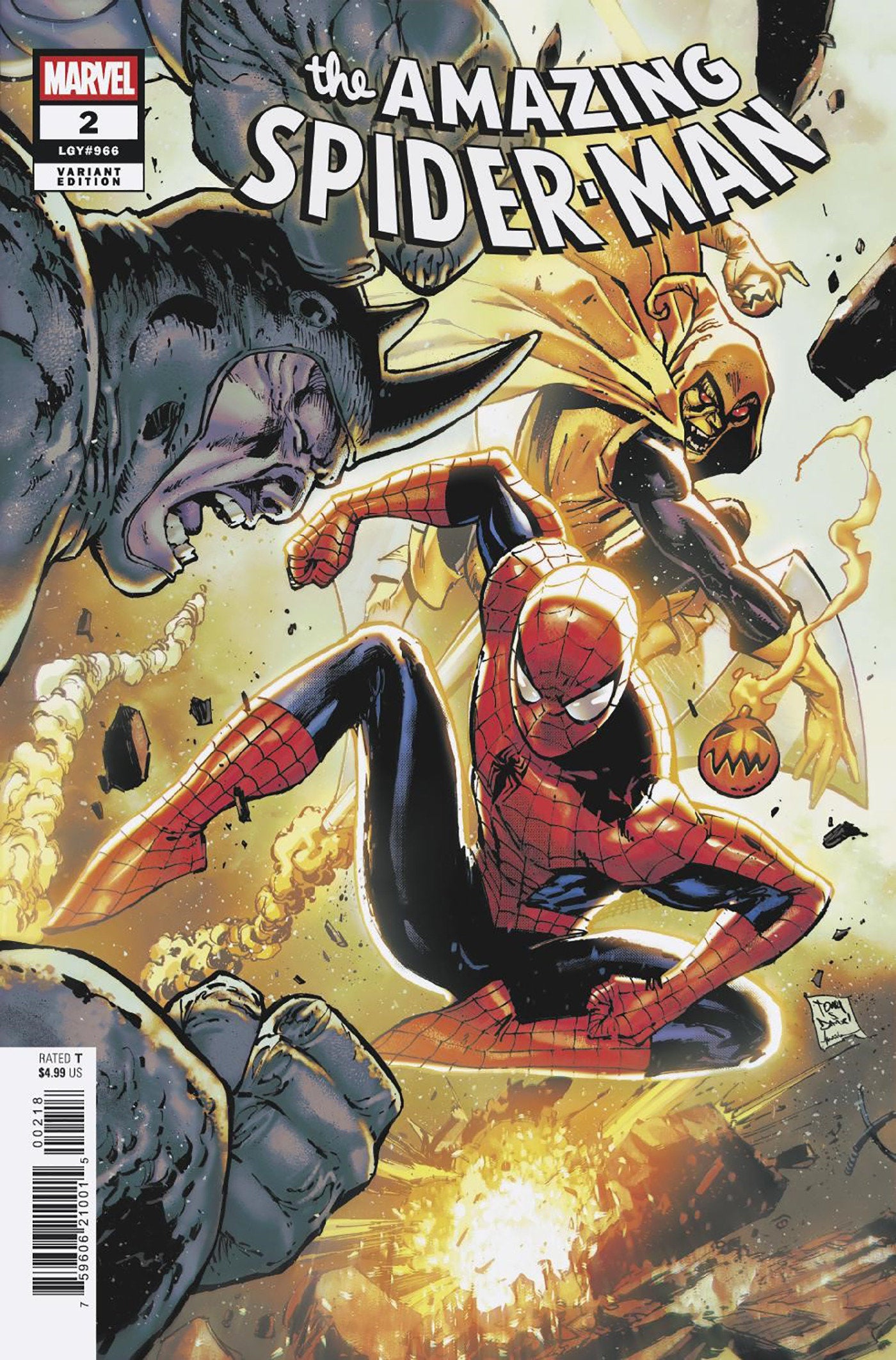 Amazing Spider-Man #2 25 Copy Variant Edition Tony Daniel Variant | Odin's Place