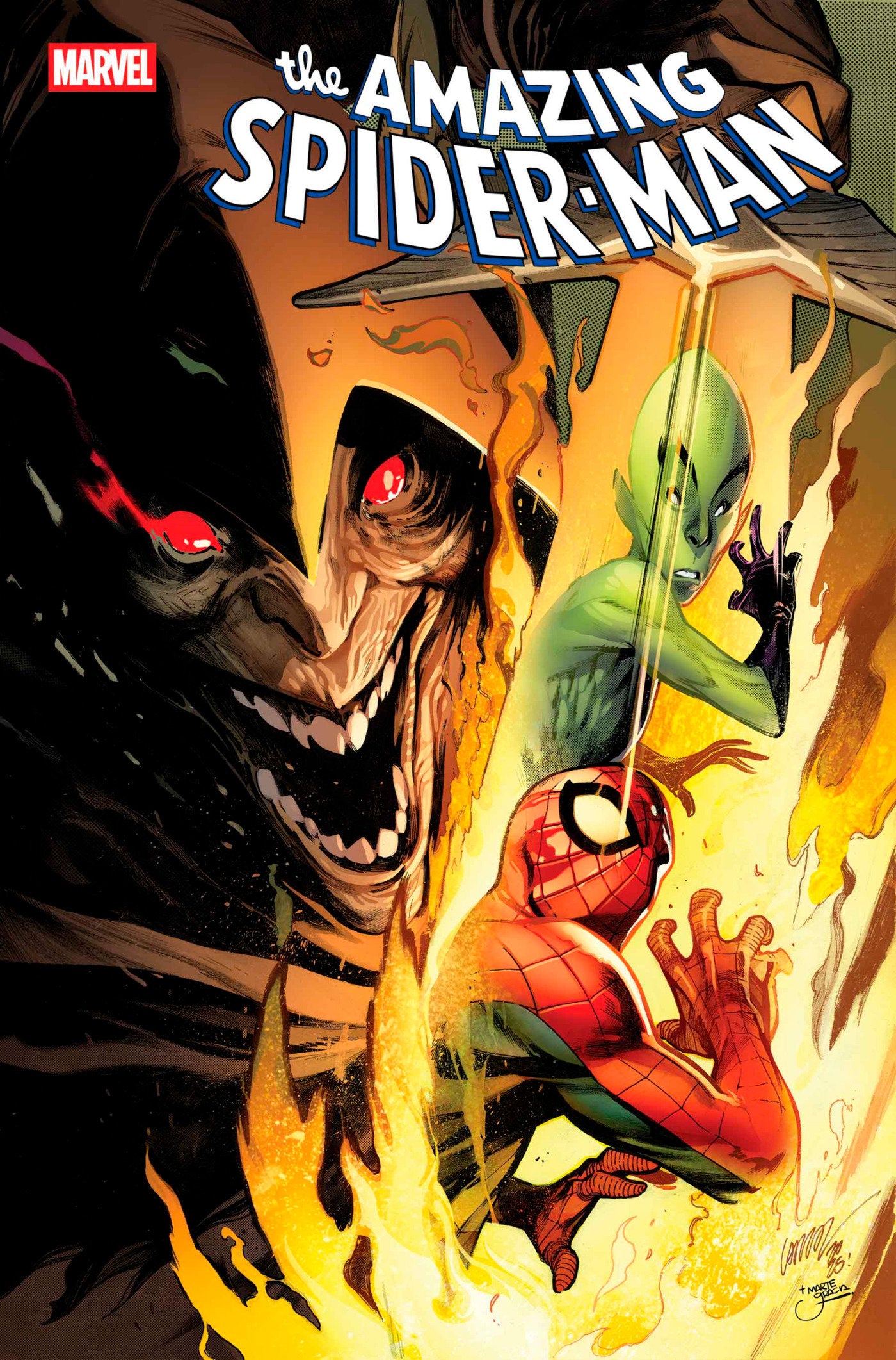 Amazing Spider-Man #4 Pepe Larraz Impossible Man Pop-Up Variant | Odin's Place