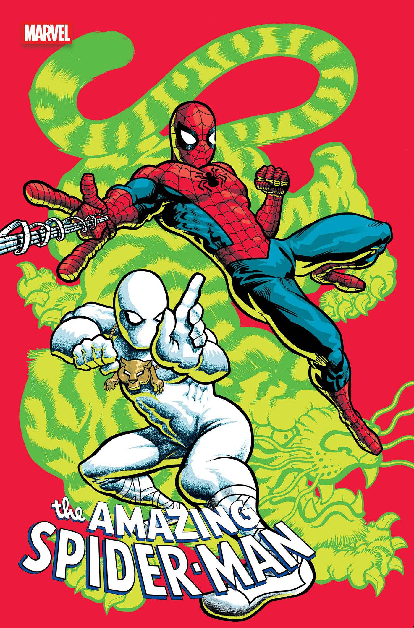 Amazing Spider Man #13 J. Gonzo White Tiger Team Up Variant | Odin's Place