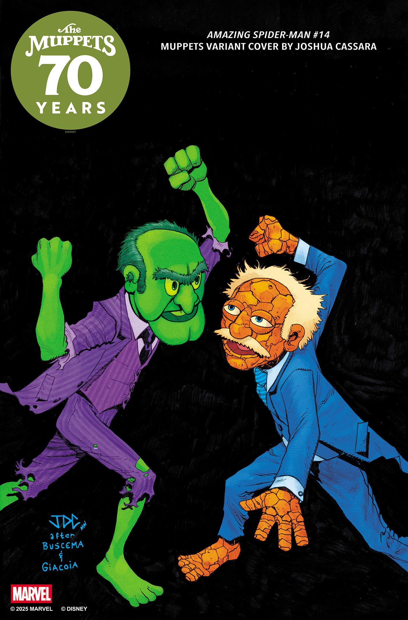 Amazing Spider-Man #14 Joshua Cassara Muppets Variant | Odin's Place