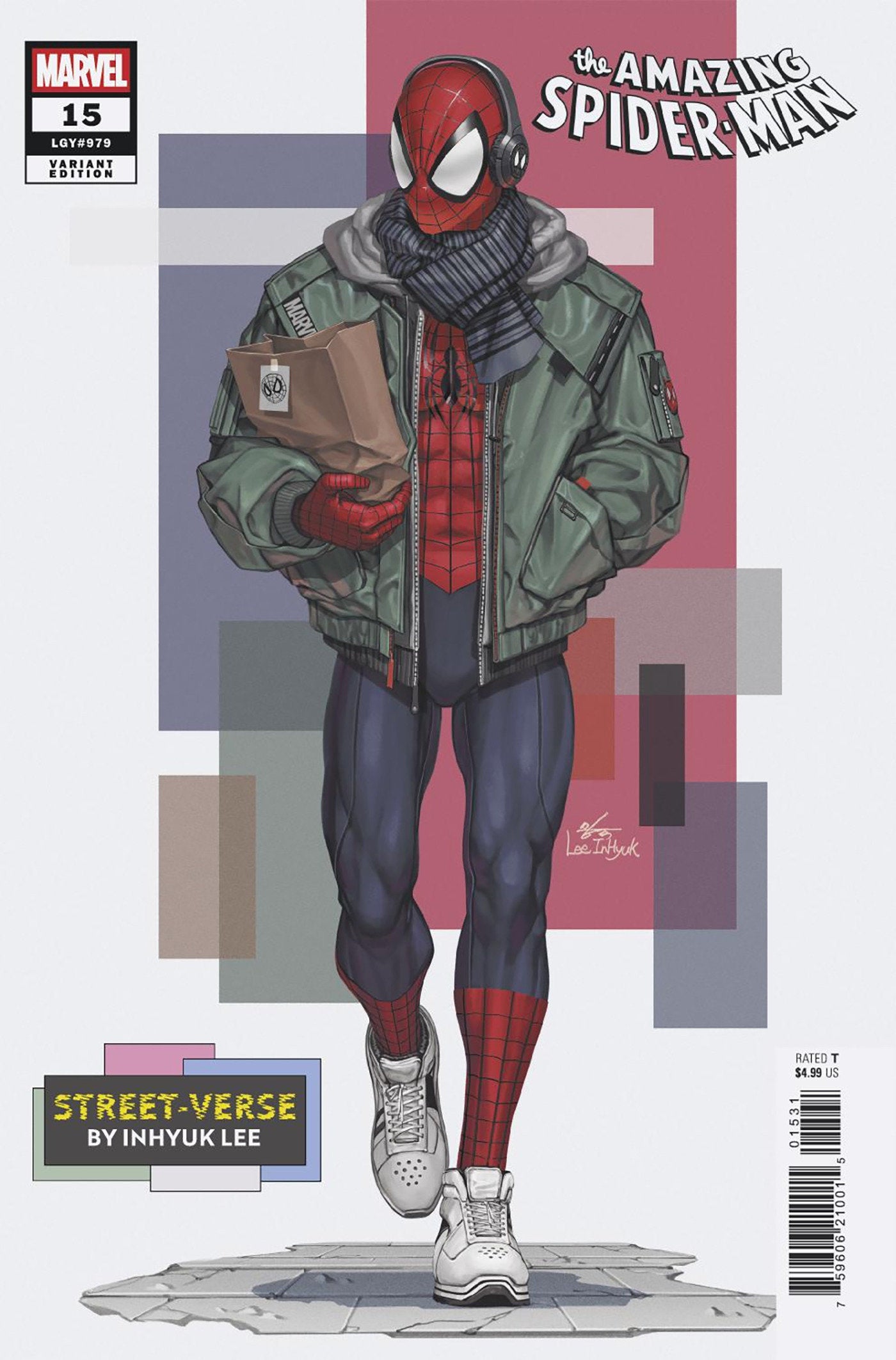 Amazing Spider-Man #15 Inhyuk Lee Street Verse Variant | Odin's Place