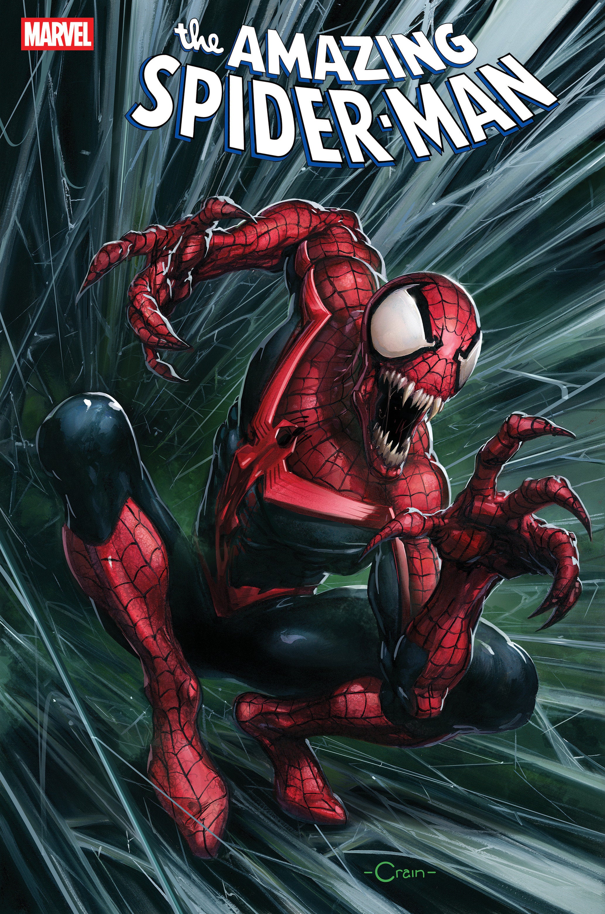Amazing Spider-Man #17 Clayton Crain Knullified Variant | Odin's Place