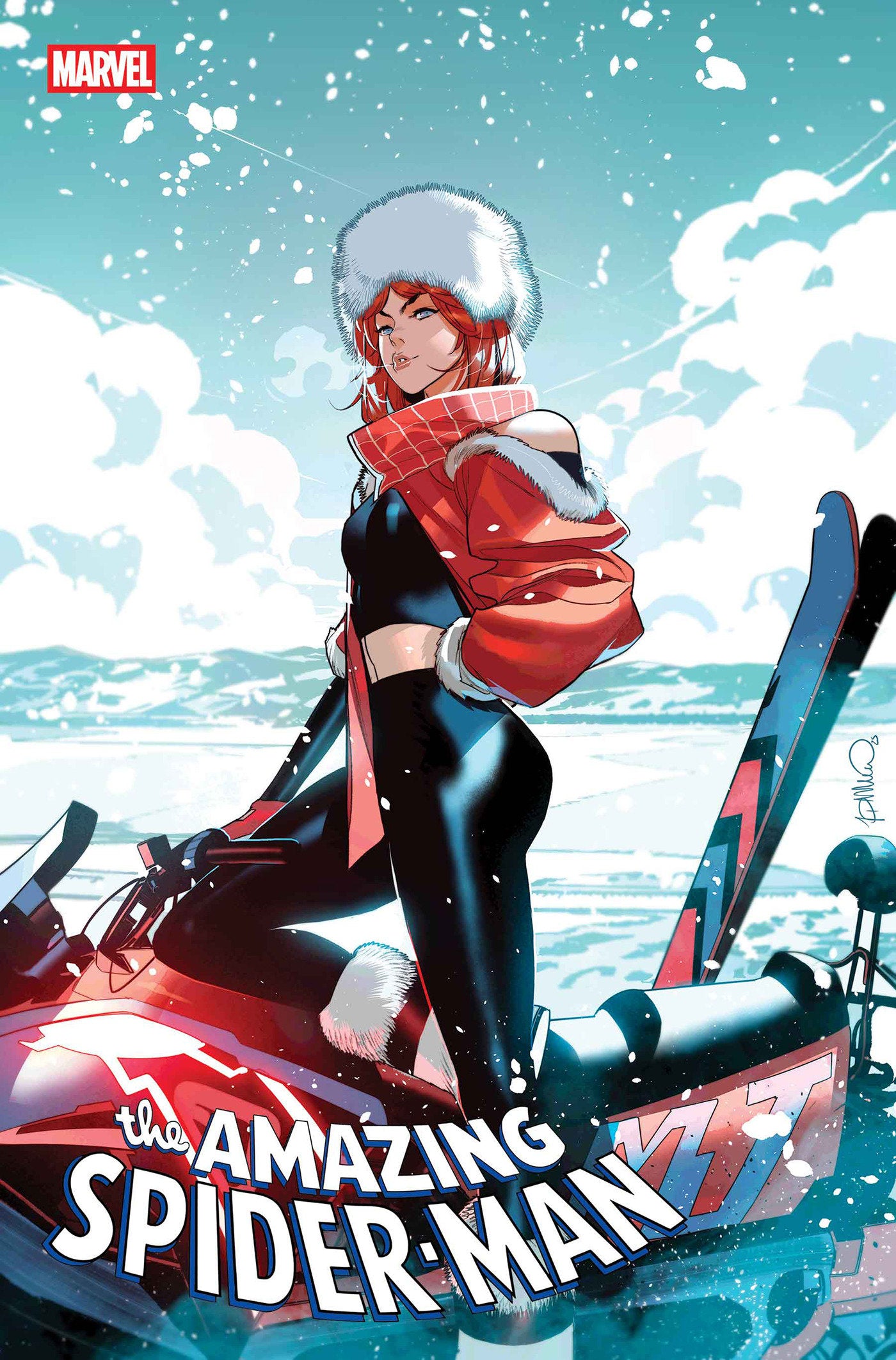 Amazing Spider-Man #18 Simone Di Meo Winter Break Variant | Odin's Place