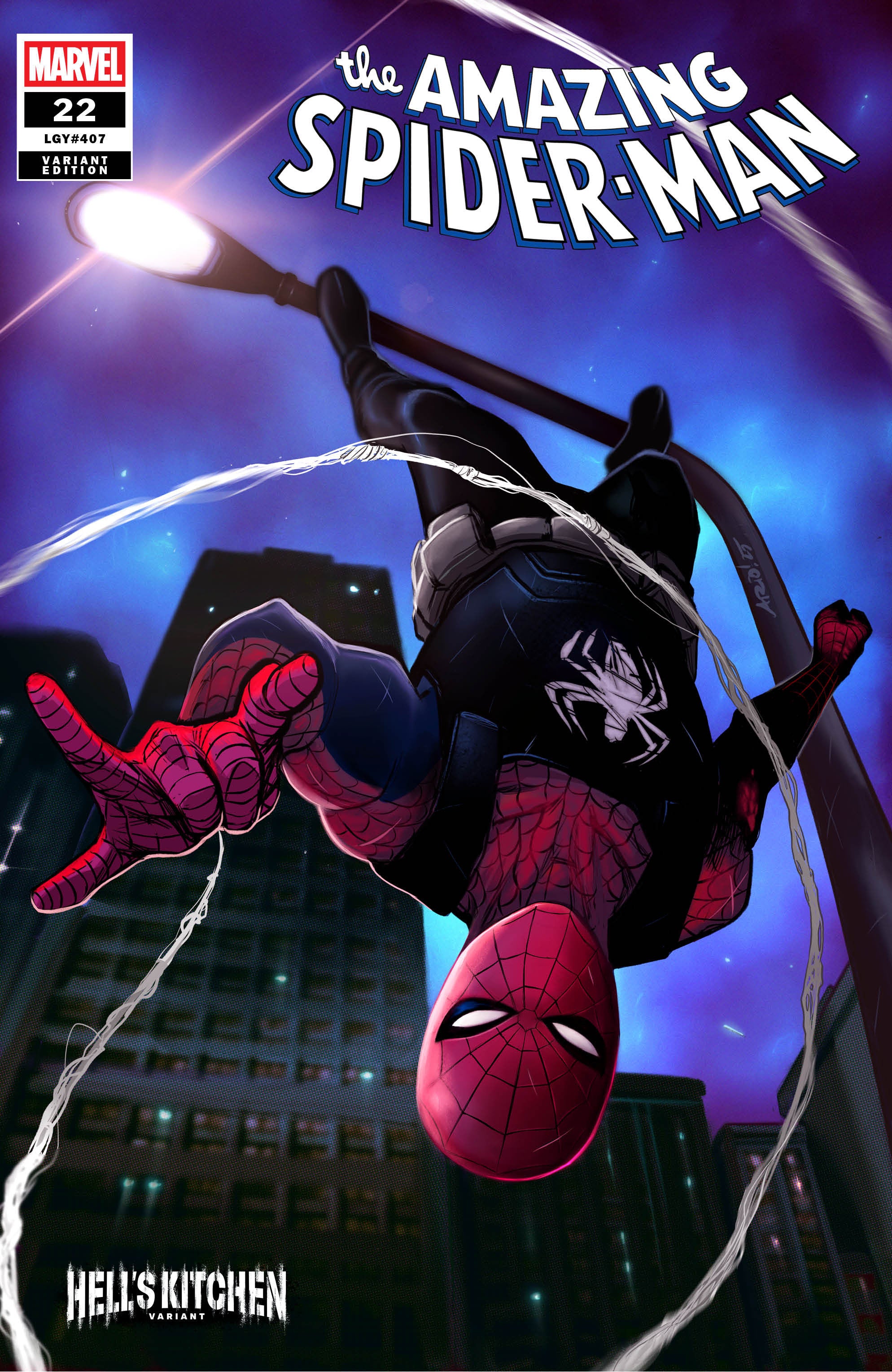 Amazing Spider-Man #22 Ario Anindito Hell's Kitchen Variant | Odin's Place