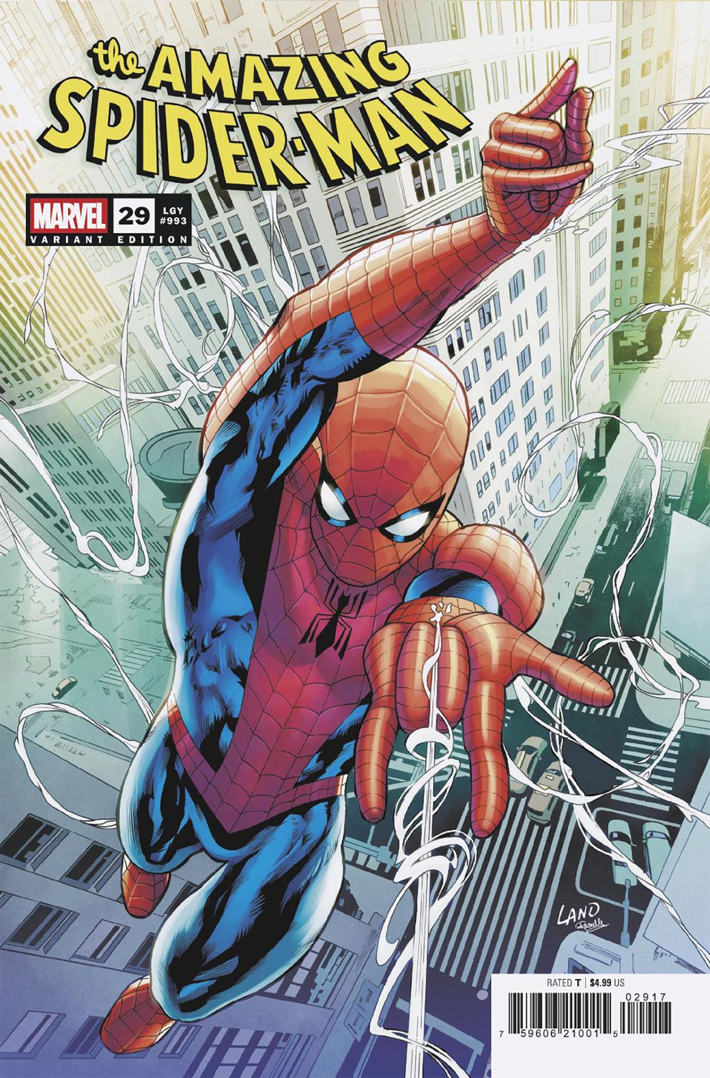 Amazing Spider-Man #29 Greg Land Variant | Odin's Place
