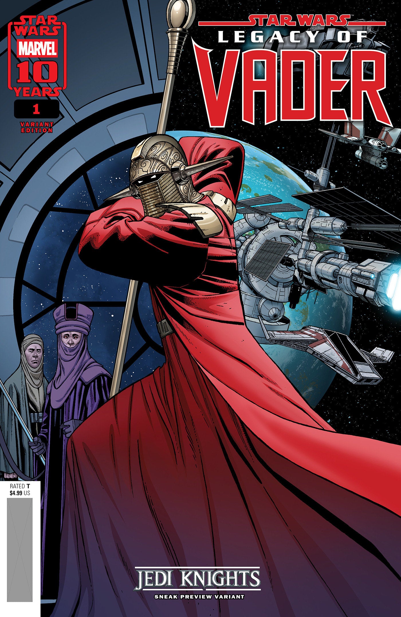Star Wars Legacy Of Vader #1 Jedi Knights Sneak Preview Variant | Odin's Place