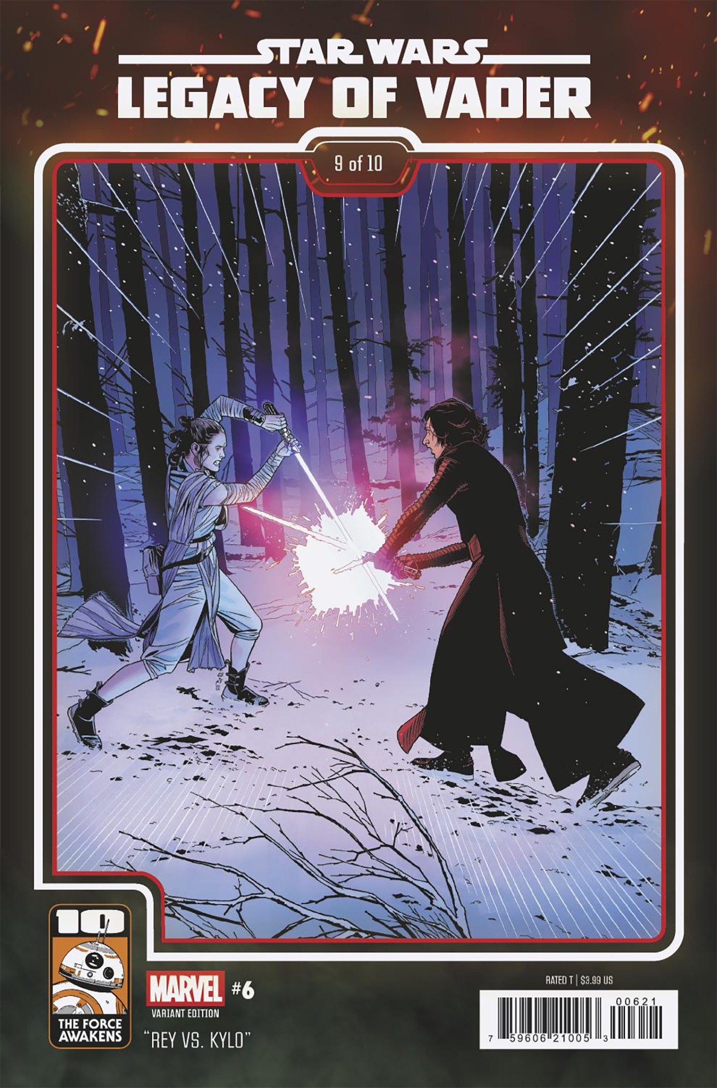 Star Wars: Legacy Of Vader #6 Chris Sprouse Force Awakens 10th Anniversary Variant | Odin's Place