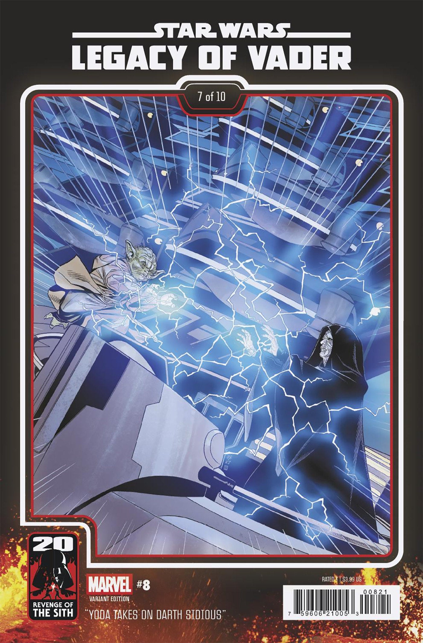 Star Wars: Legacy Of Vader #8 Chris Sprouse Revenge Of The Sith 20 Th Anniversary Variant | Odin's Place