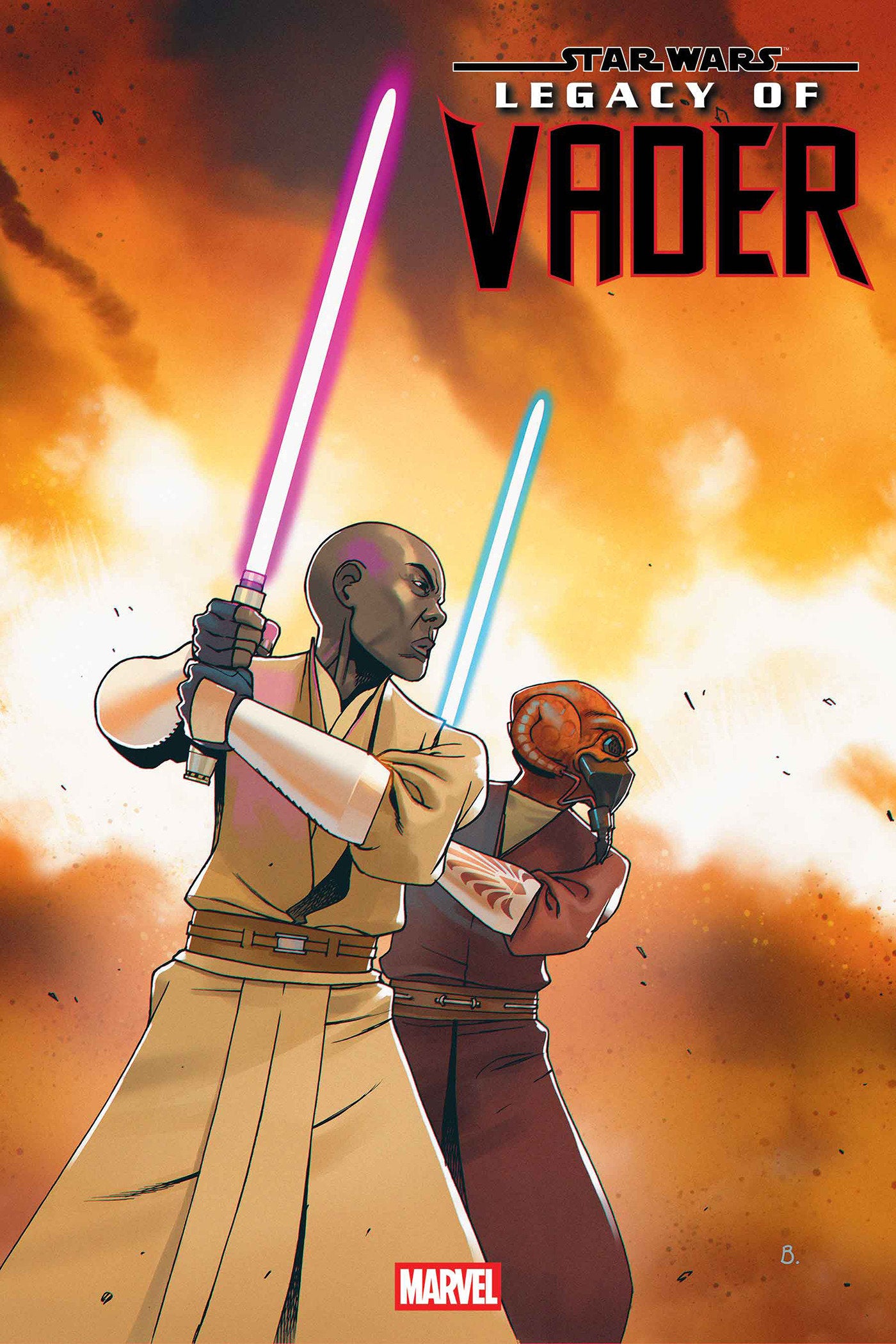 Star Wars: Legacy Of Vader #11 Bengal Plo Koon & Mace Windu Jedi Knights Variant | Odin's Place