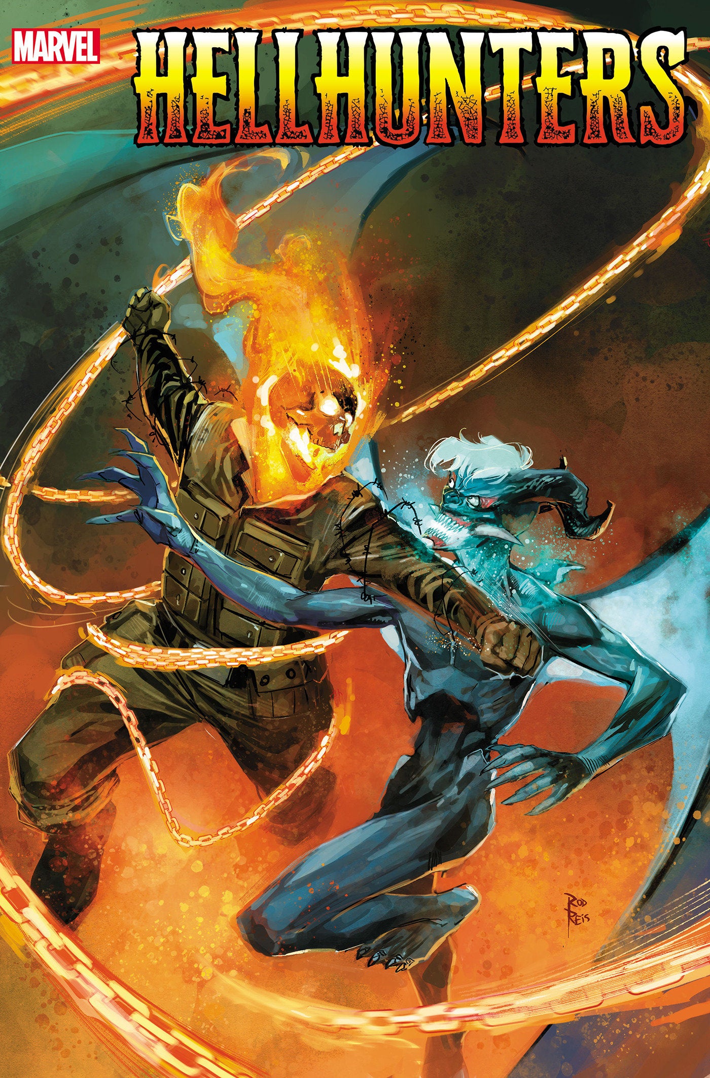 Hellhunters #3 (Of 5) Rod Reis Variant | Odin's Place