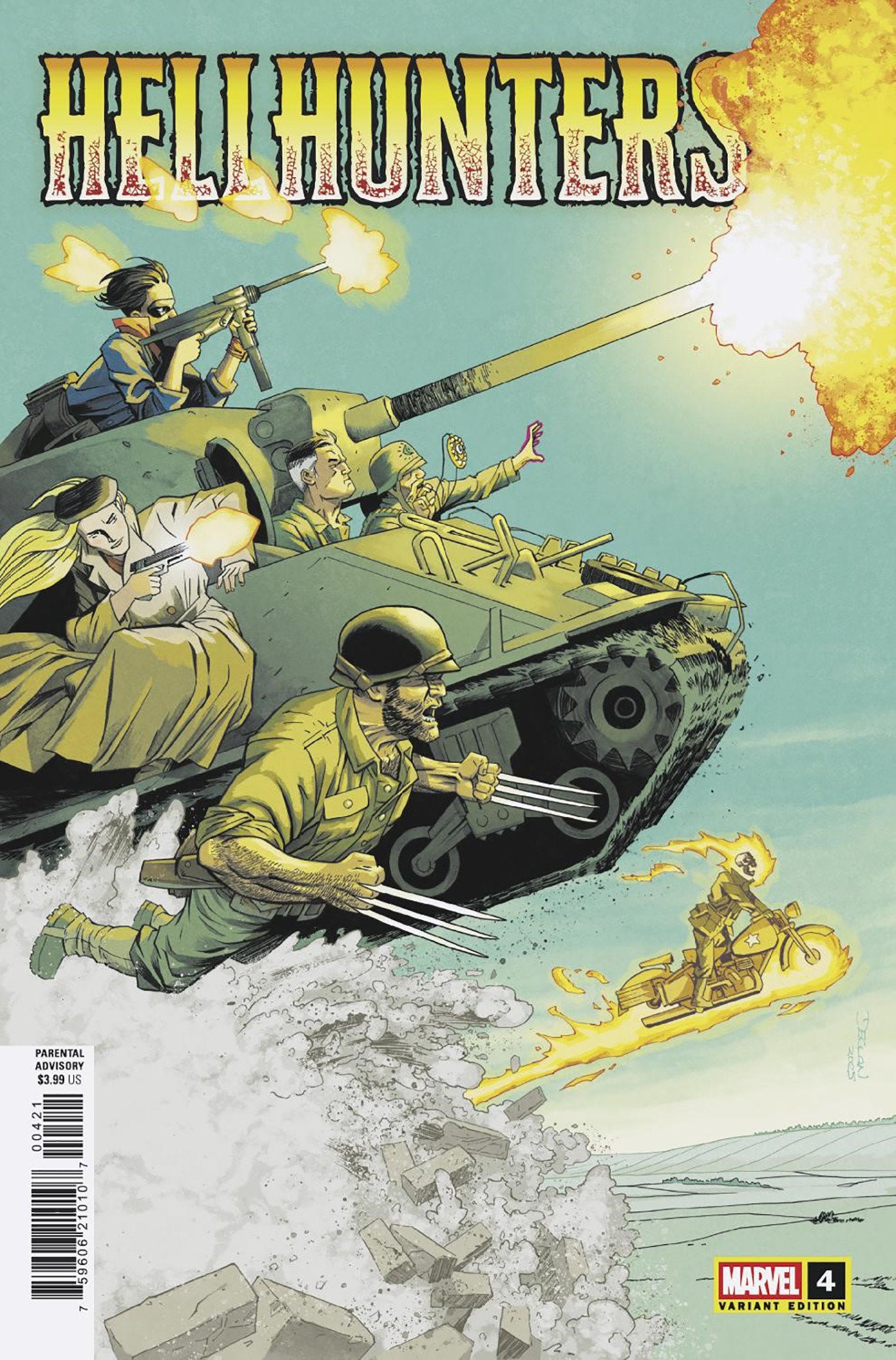Hellhunters #4 Declan Shalvey Variant | Odin's Place