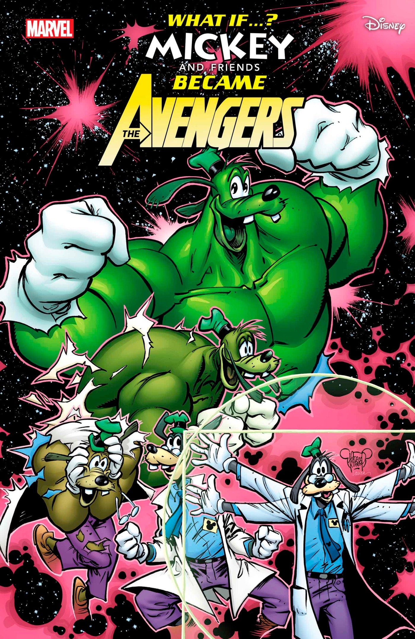 Marvel & Disney: What If...? Mickey & Friends Became The Avengers #1 Adam Kubert  Variant | Odin's Place