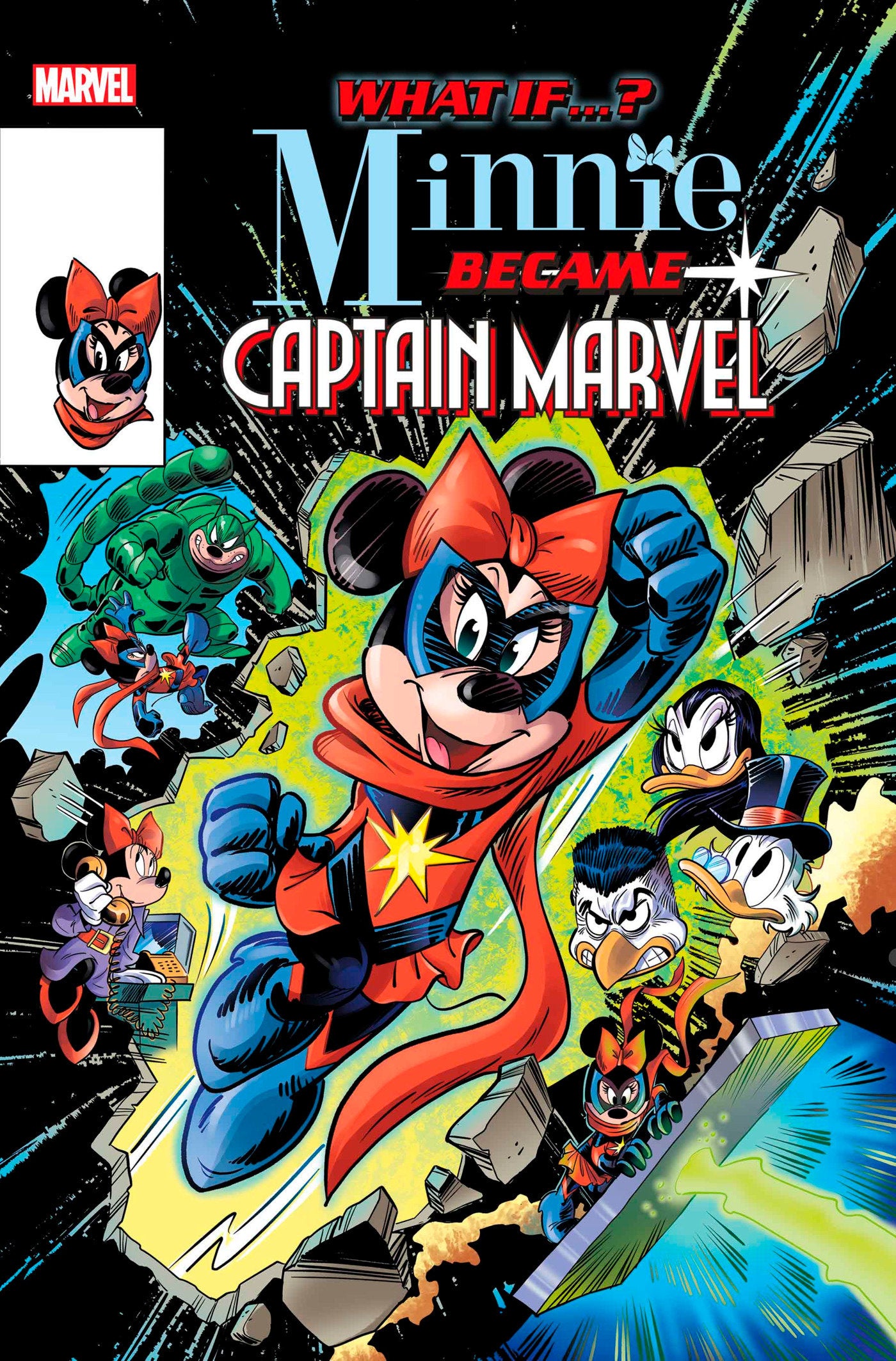 Marvel & Disney: What If...? Minnie Became Captain Marvel #1 | Odin's Place