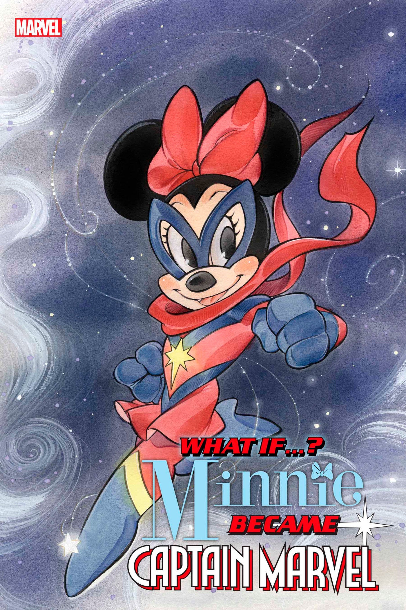 Marvel & Disney: What If...? Minnie Became Captain Marvel #1 Peach Momoko Variant | Odin's Place
