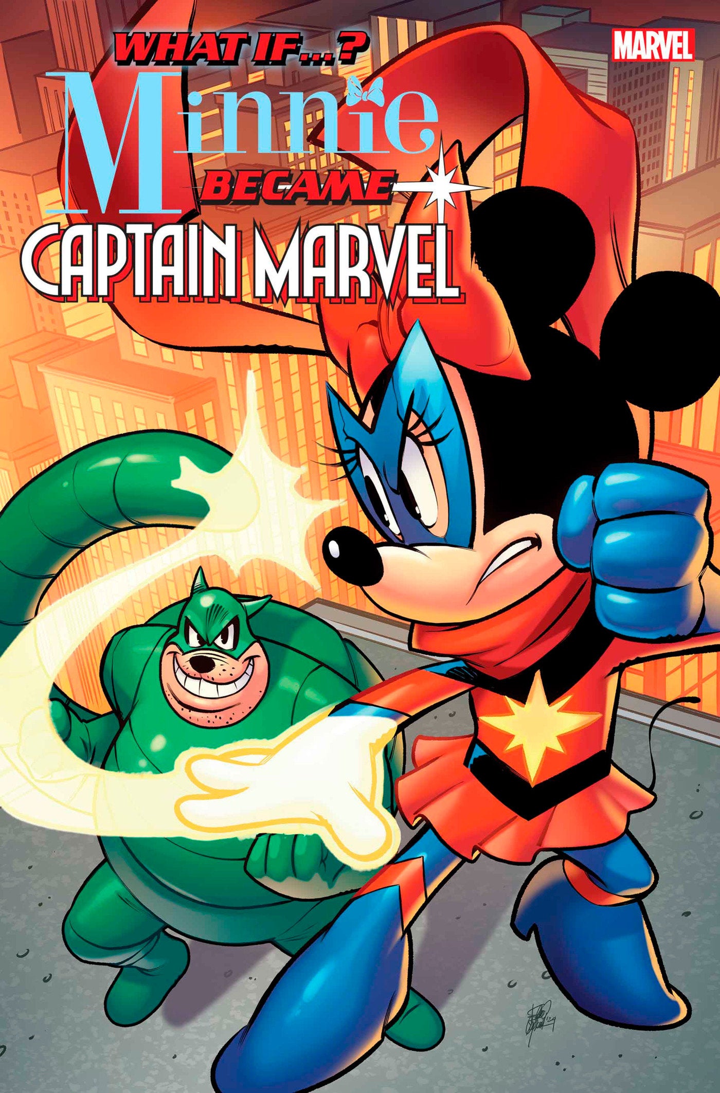 Marvel & Disney: What If...? Minnie Became Captain Marvel #1 Elena Casagrande Variant | Odin's Place