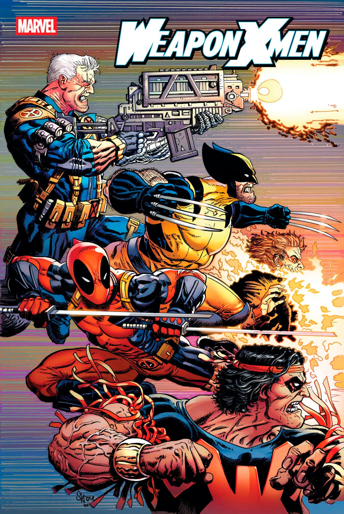Weapon X-Men #5 Steve Skroce Variant | Odin's Place