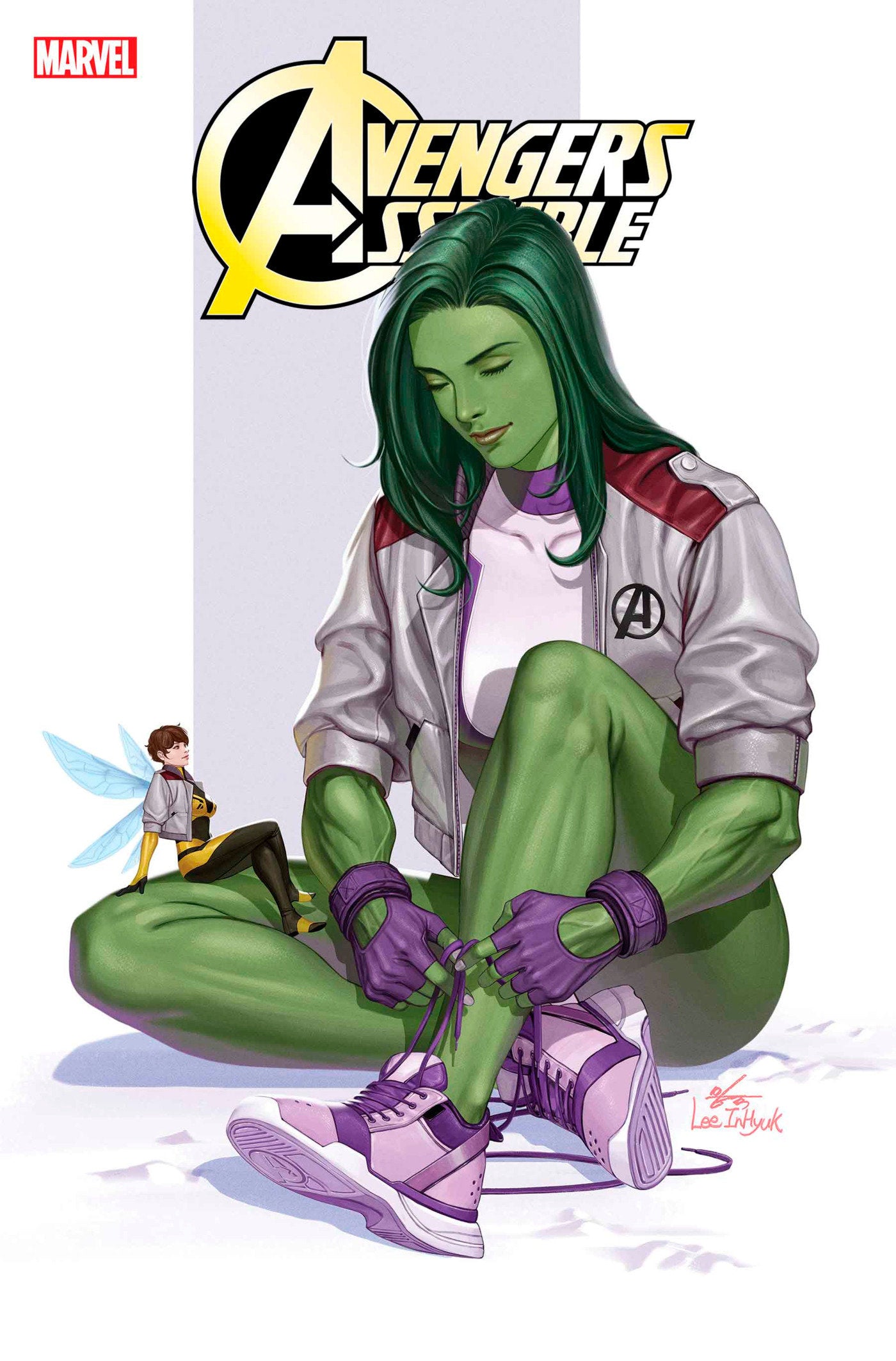 Avengers Assemble #3 Inhyuk Lee Avengers Jacket Variant | Odin's Place