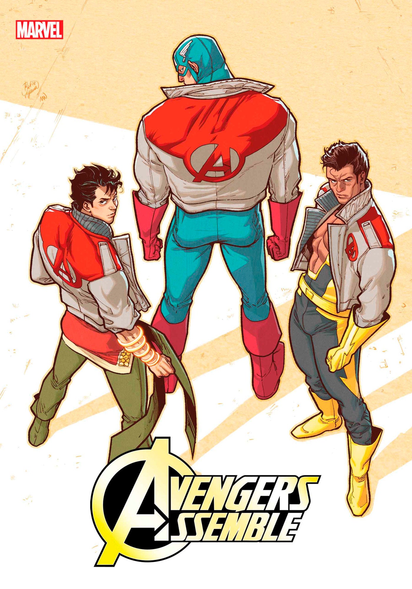 Avengers Assemble #4 Rickie Yagawa Avengers Jacket Variant | Odin's Place