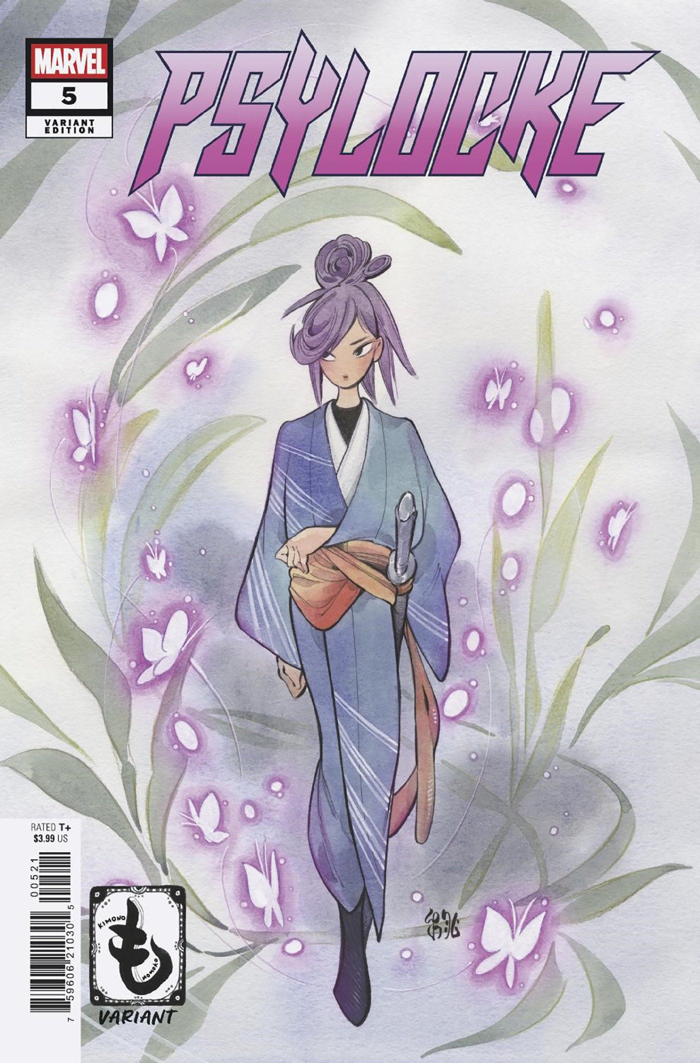 Psylocke #5 Peach Momoko Kimono Variant | Odin's Place