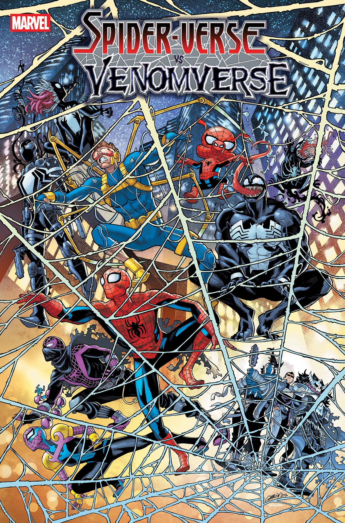 Spider-Verse vs. Venomverse #1 Javier Garron Foil Variant | Odin's Place