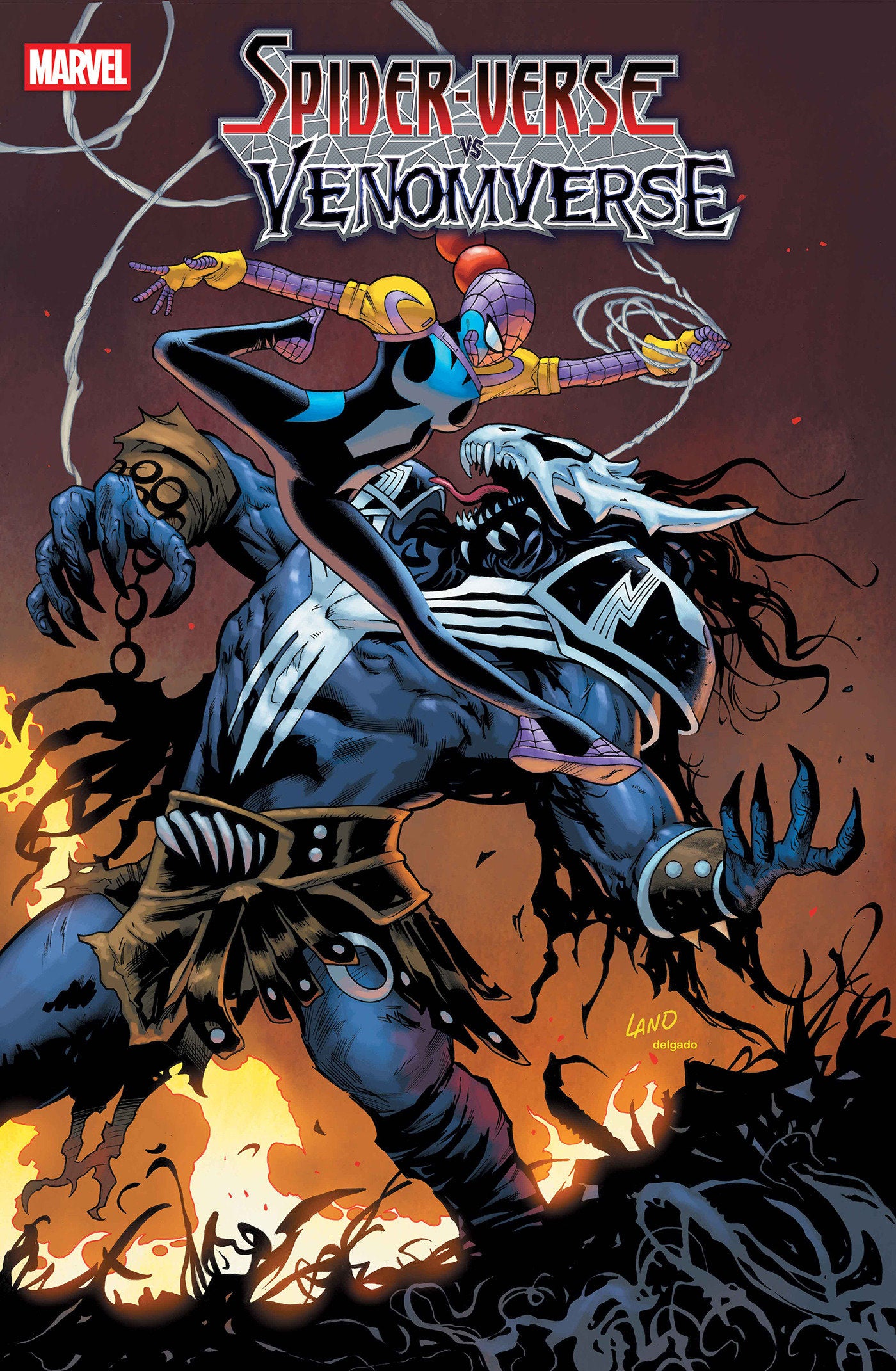 Spider-Verse vs. Venomverse #1 Greg Land Variant | Odin's Place