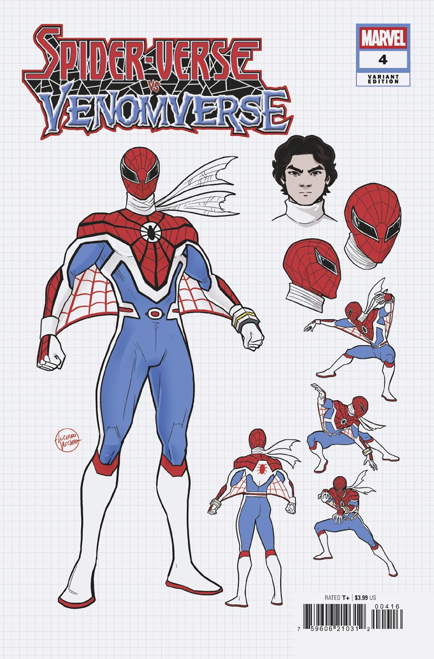 Spider-Verse vs. Venomverse #4 Luciano Vecchio Design Variant | Odin's Place