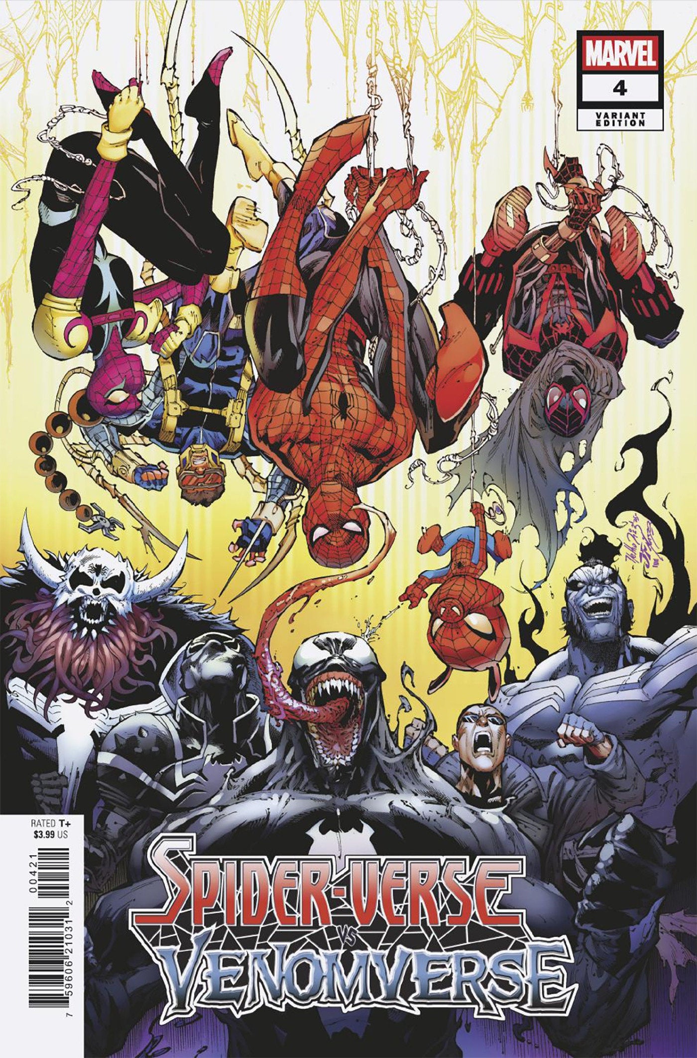 Spider-Verse vs. Venomverse #4 Netho Diaz Variant | Odin's Place