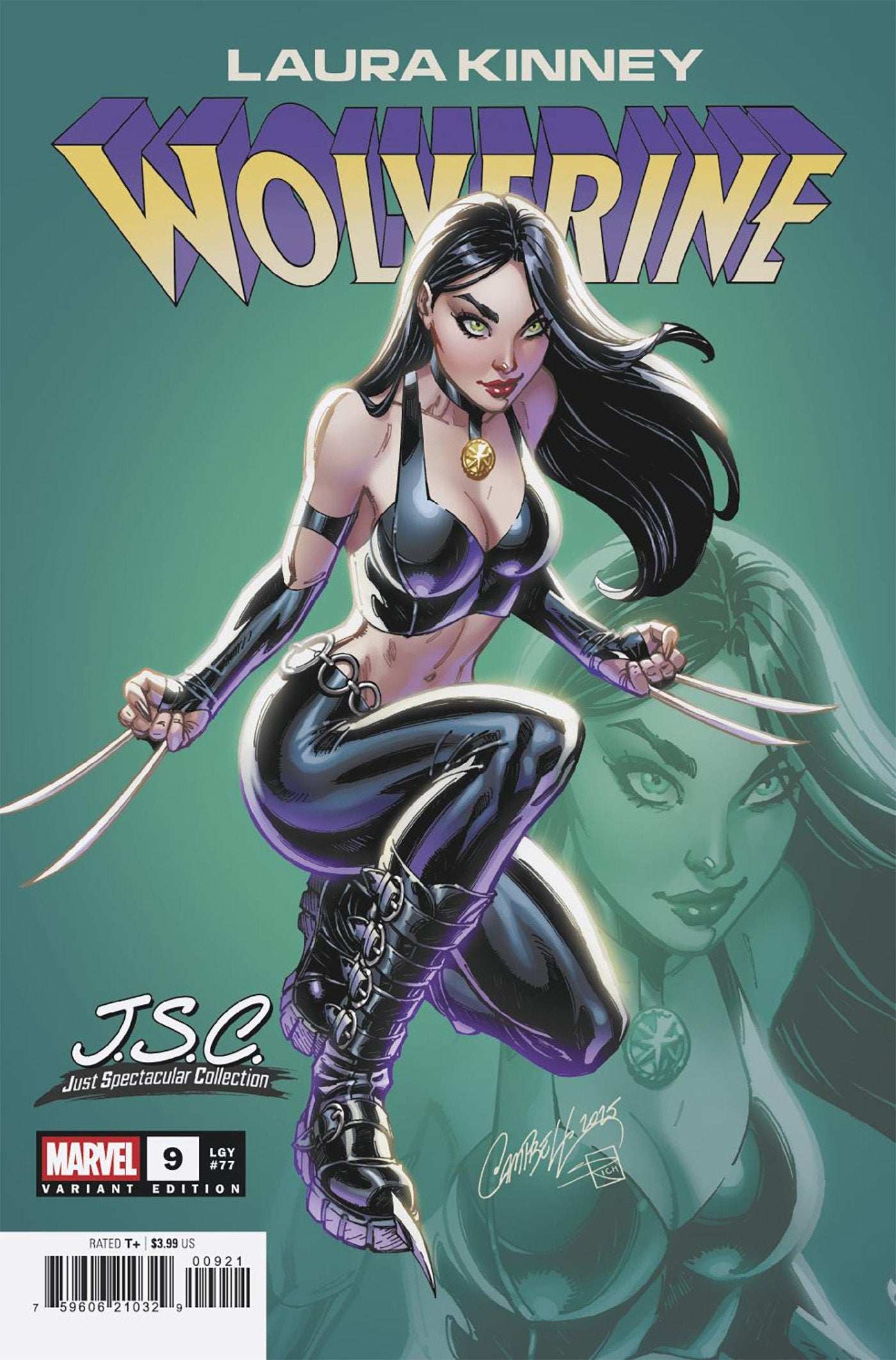 Laura Kinney: Wolverine #9 J. Scott Campbell Just Spectacular Collection Variant | Odin's Place