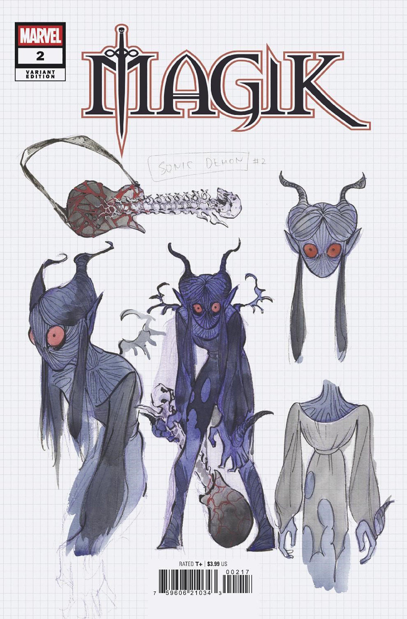 Magik #2 Peach Momoko Design Variant | Odin's Place