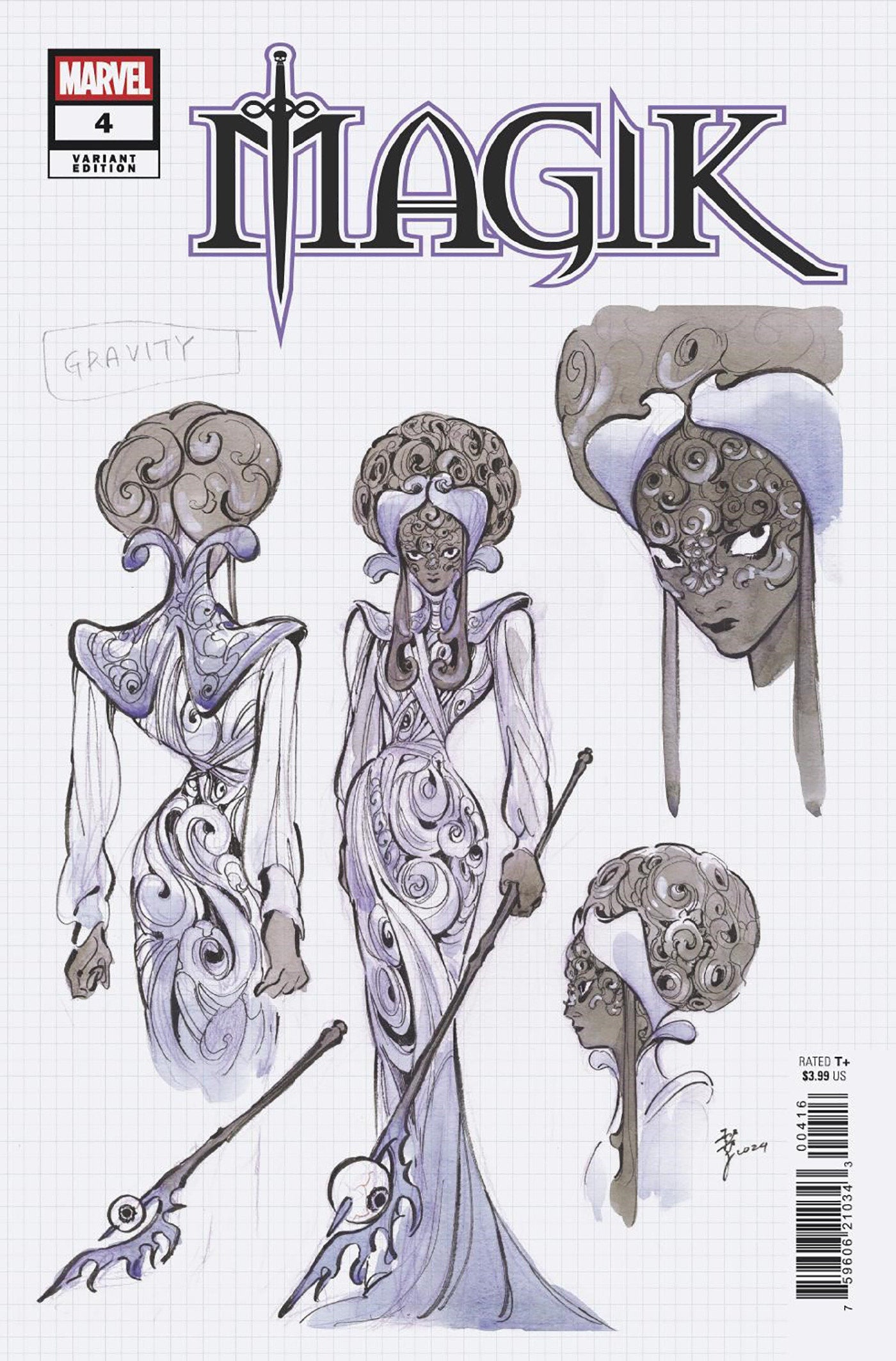 Magik #4 10 Copy Variant Edition Peach Momoko Design Variant | Odin's Place