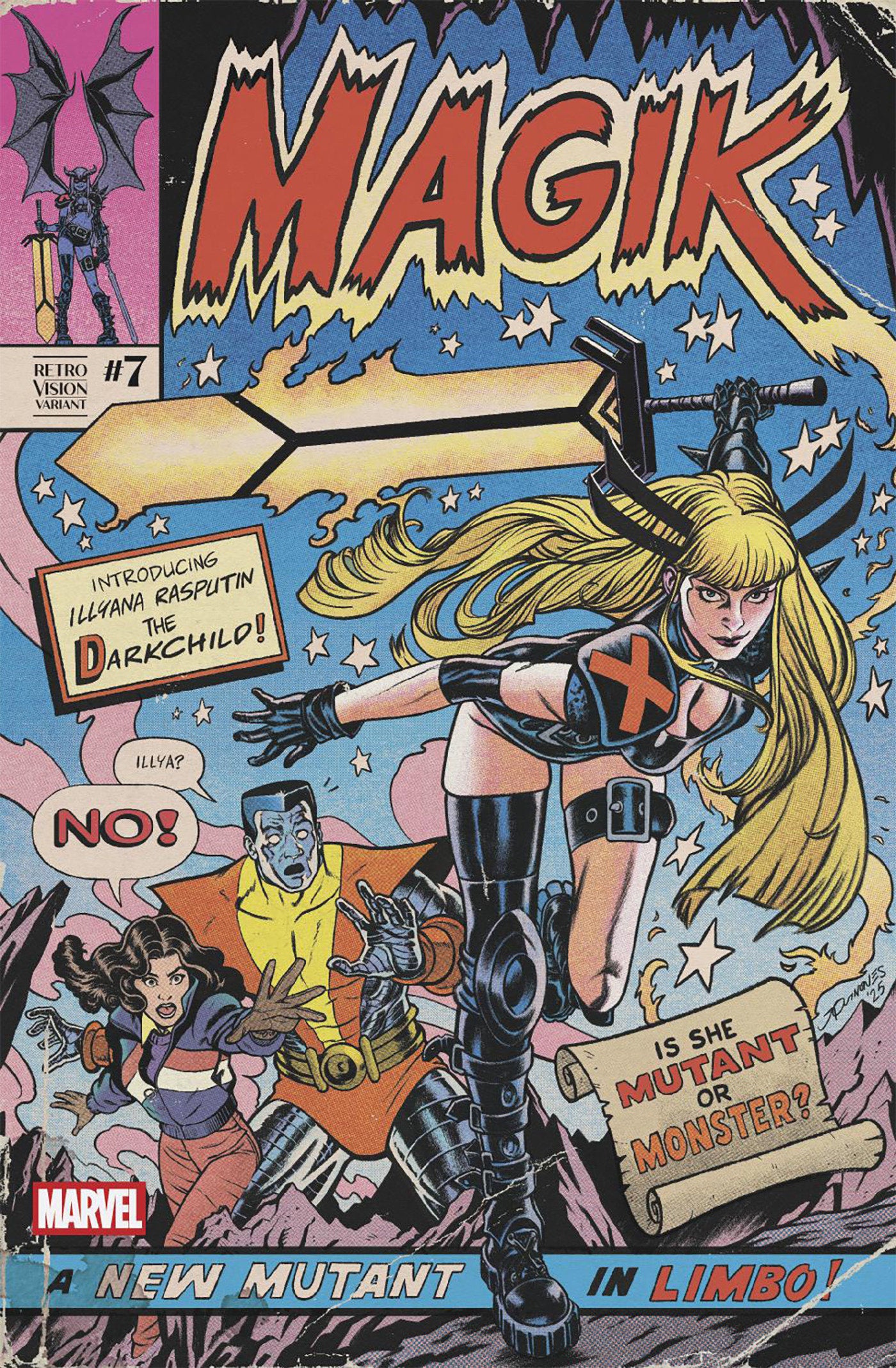 Magik #7 Joe Quinones Retrovision Variant | Odin's Place