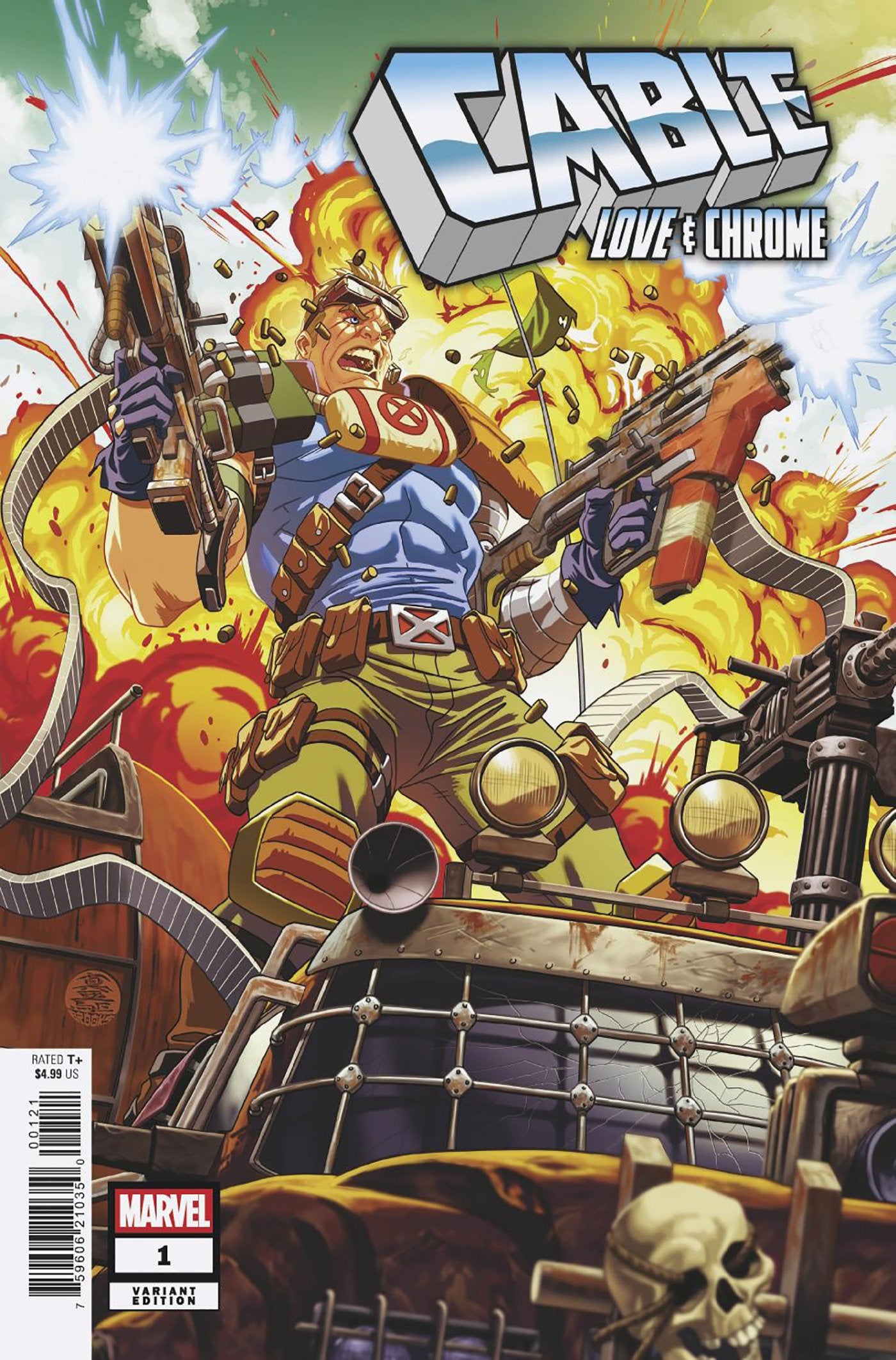 Cable: Love And Chrome #1 Mark Brooks Variant | Odin's Place