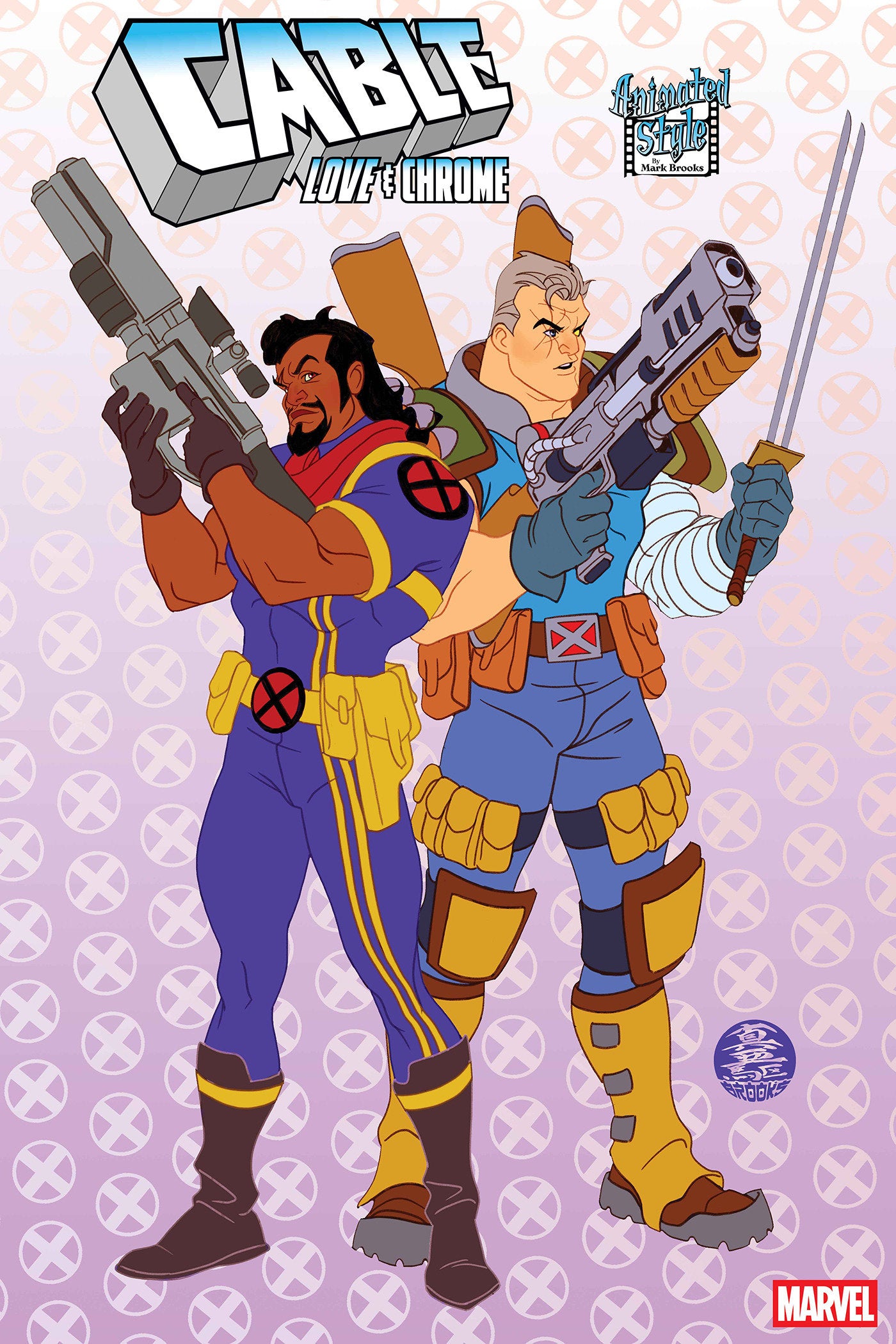 Cable: Love And Chrome #2 Mark Brooks Animated-Style Variant | Odin's Place